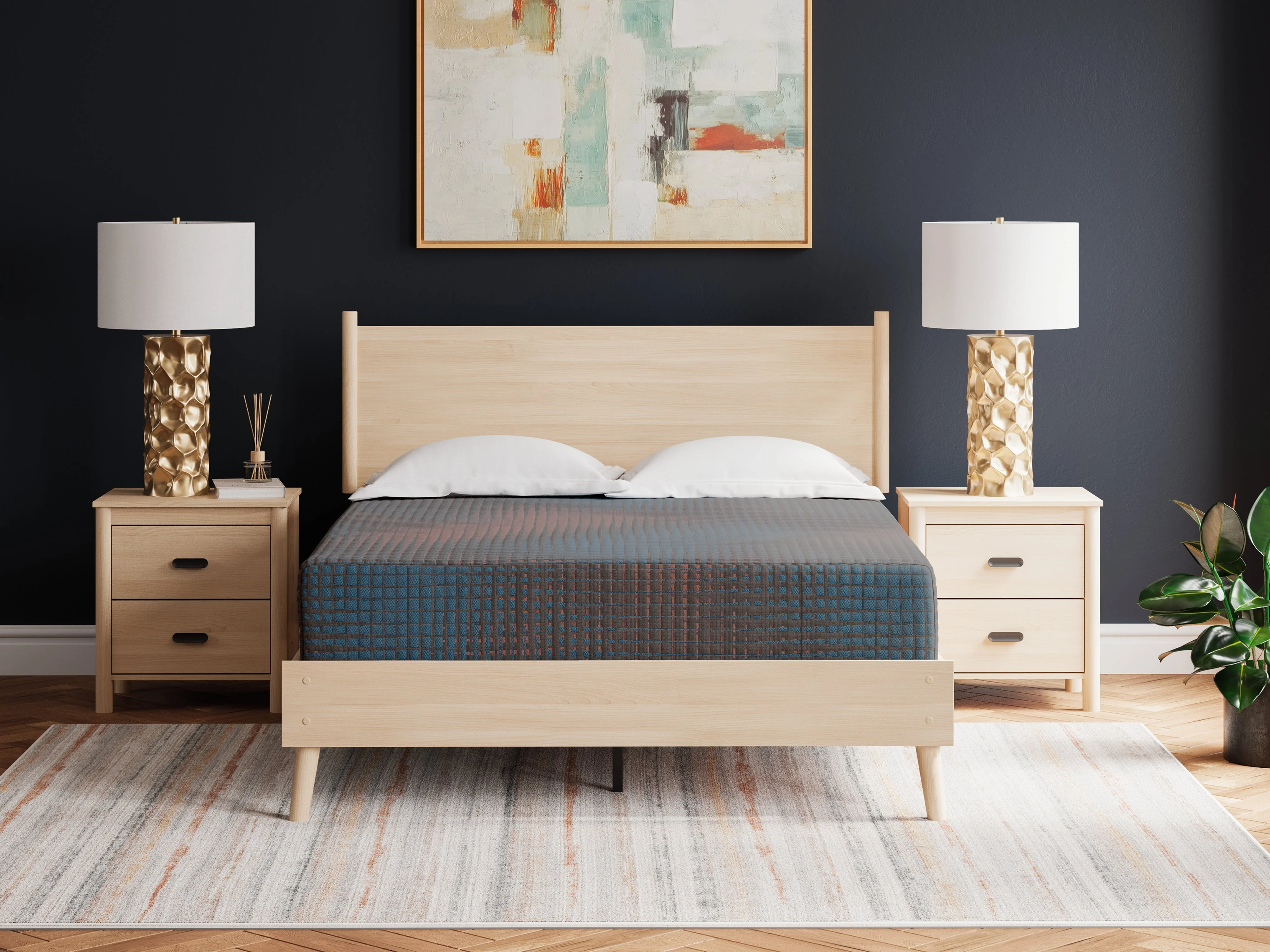 13 Inch Hybrid Hot Buy White California King Mattress - Image 12