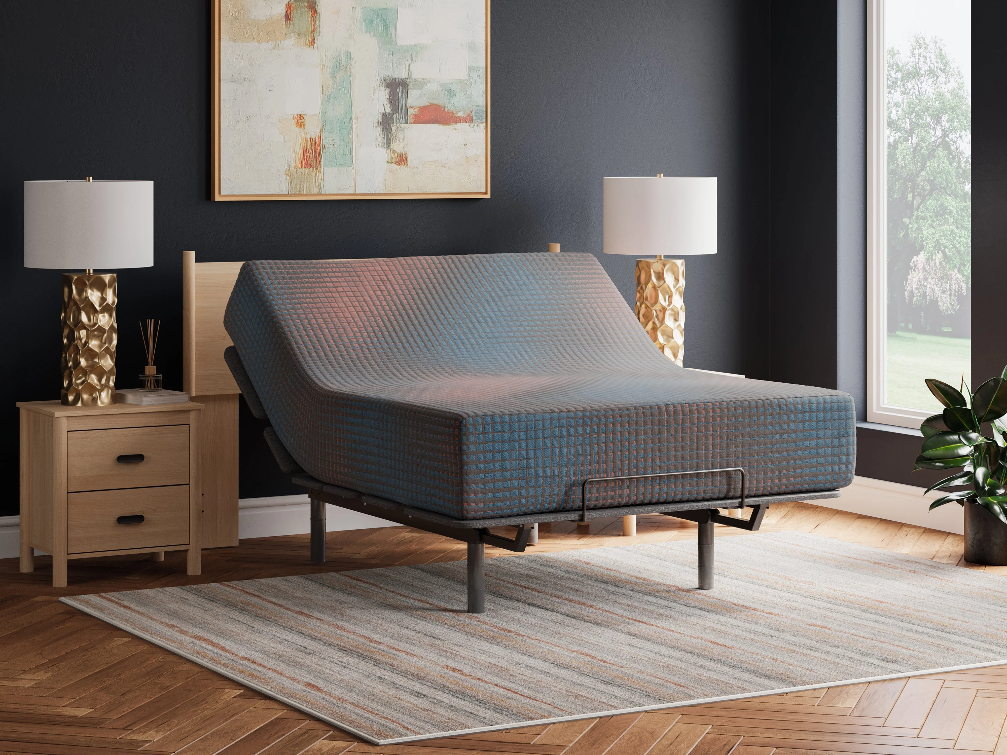 13 Inch Hybrid Hot Buy White California King Mattress - Image 9