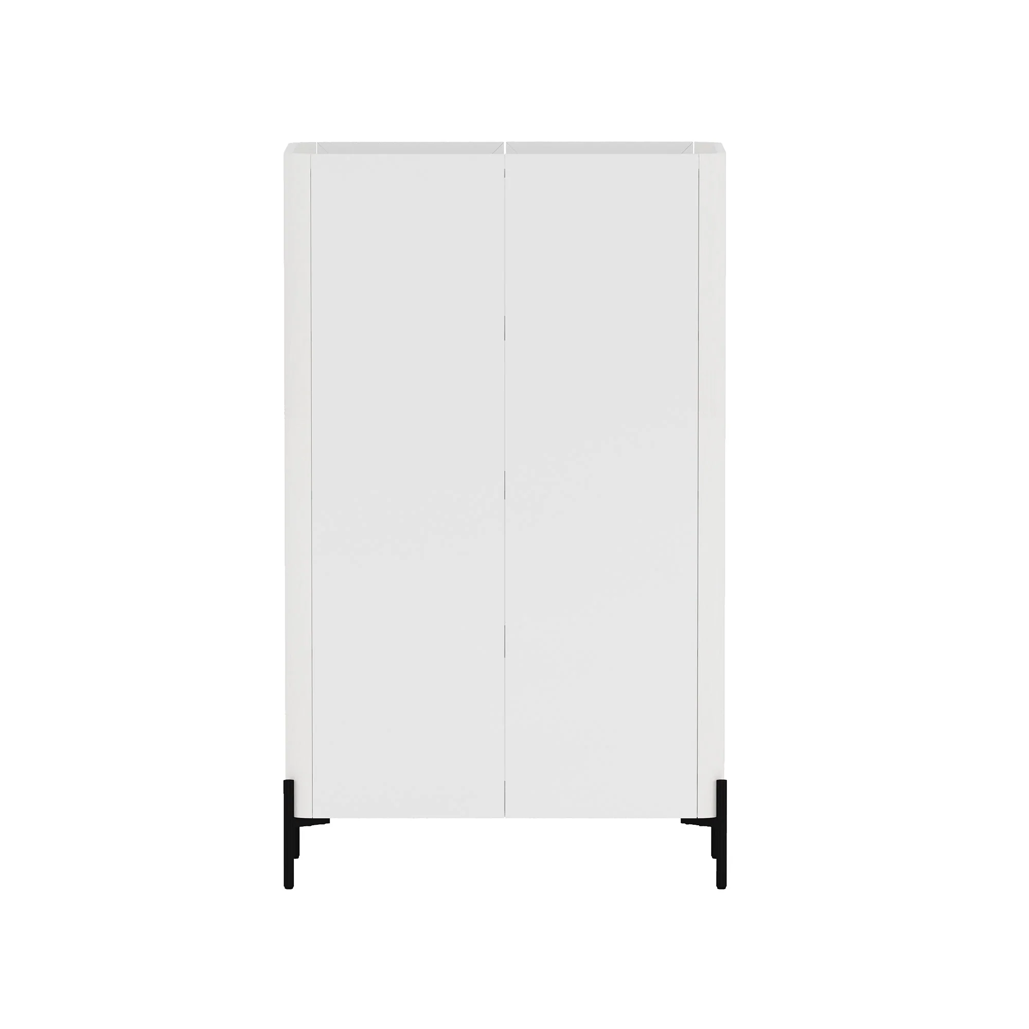 2-Piece Abbey Accent Cabinet and Bookcase in White - Image 18