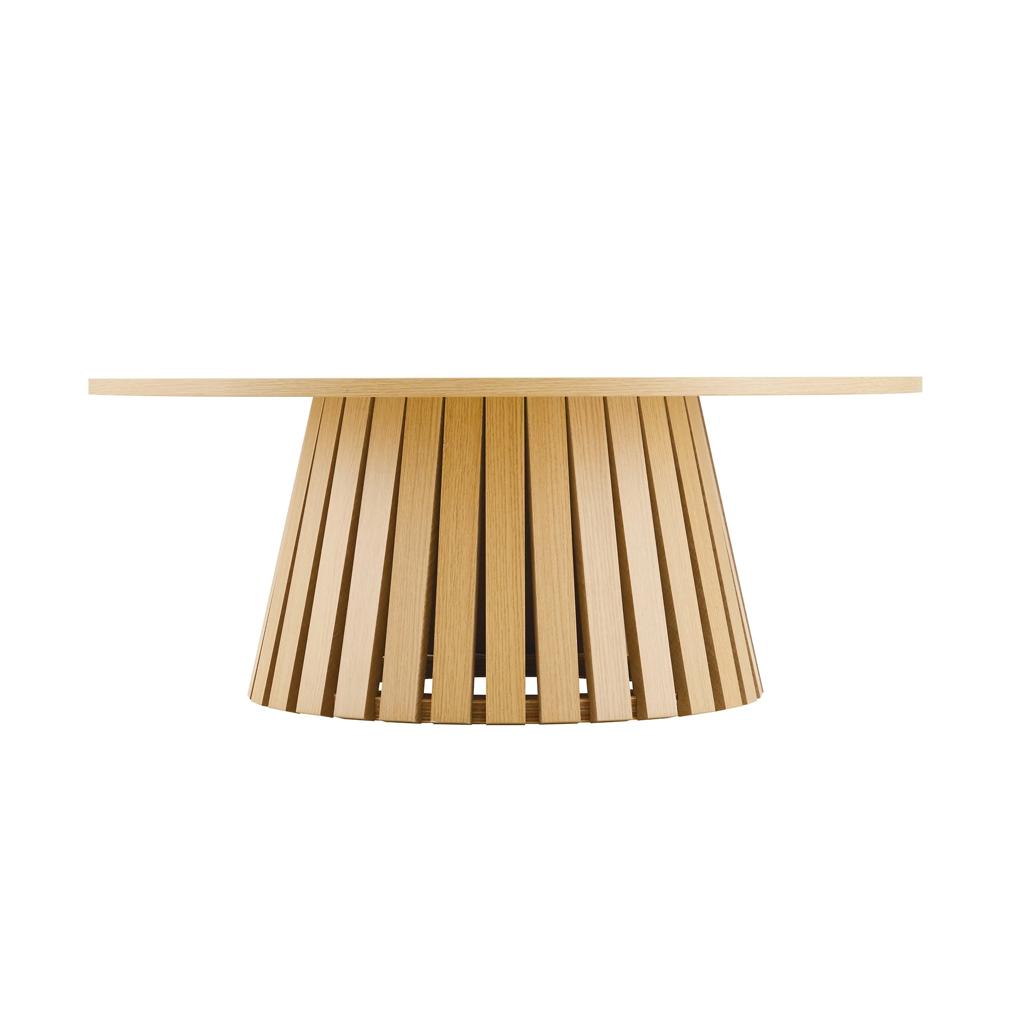 2-Piece Layla Coffee and End Table in Natural Oak - Image 9