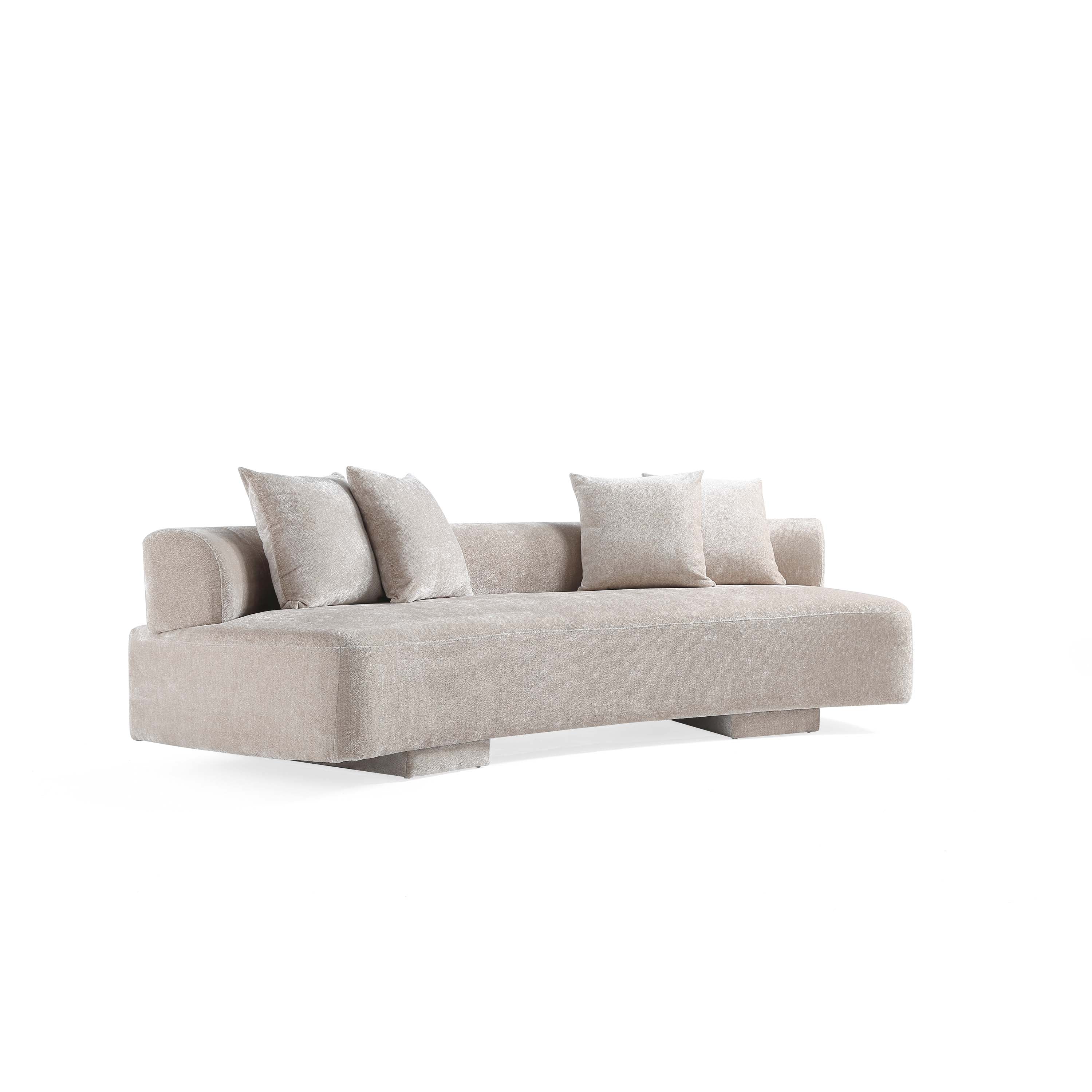2-Piece Verandah 90.6" Sofa and 112" XL Sofa in Beige - Image 18