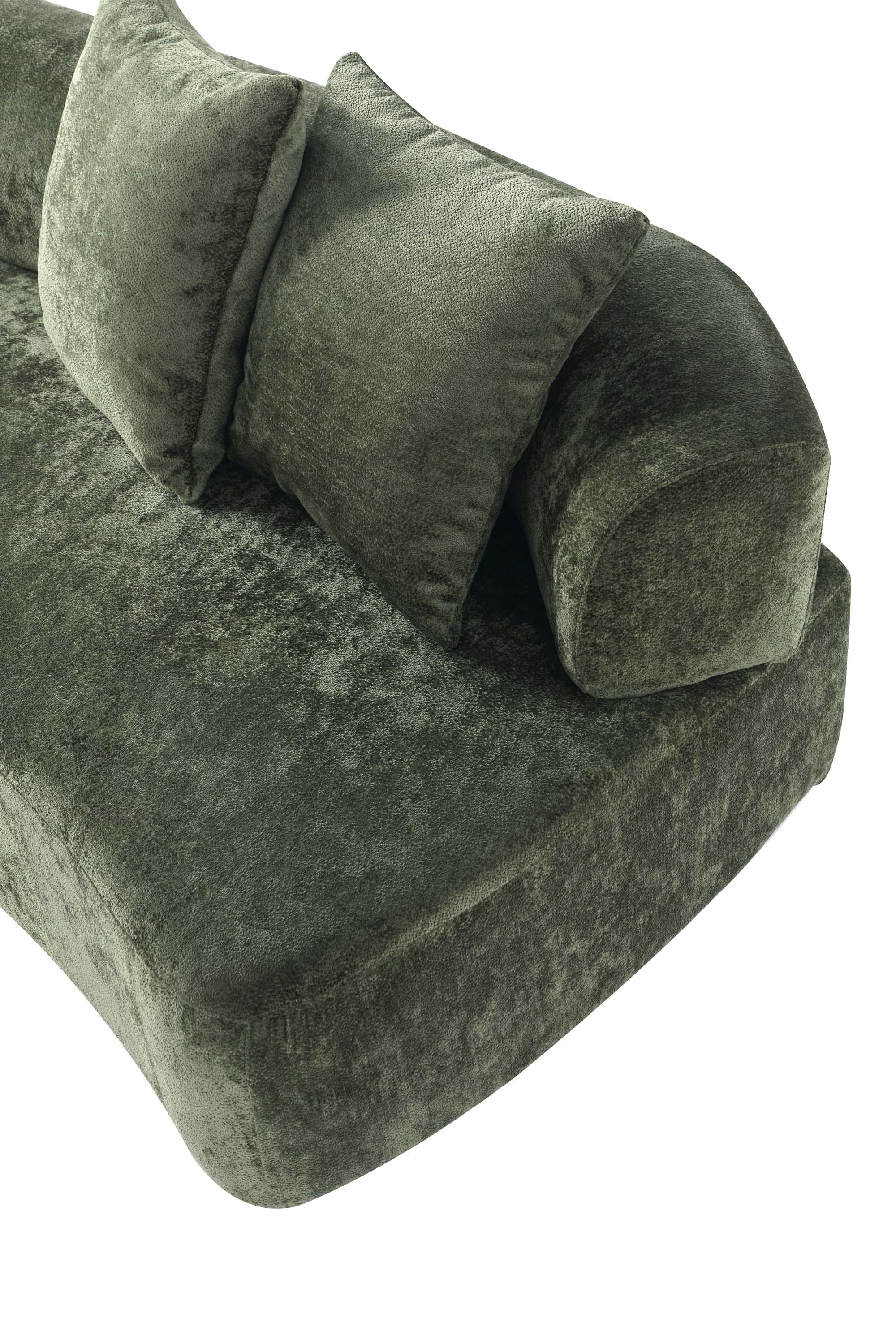 2-Piece Verandah 90.6" Sofa and 112" XL Sofa in Olive Green - Image 7