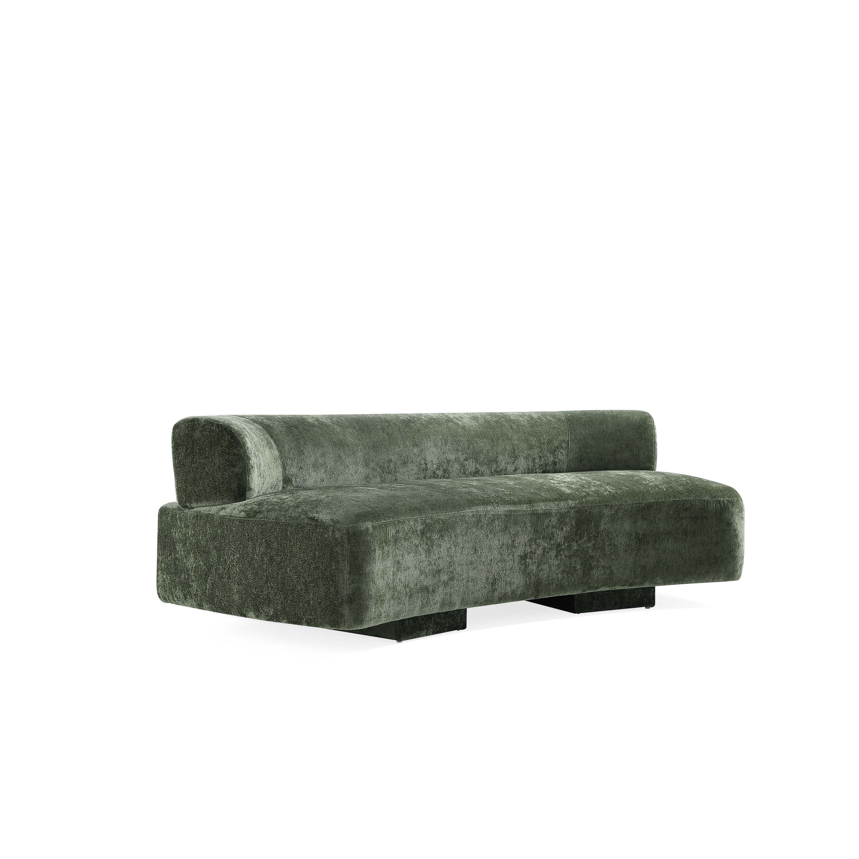 2-Piece Verandah 90.6" Sofa and Accent Chair in Olive Green - Image 21