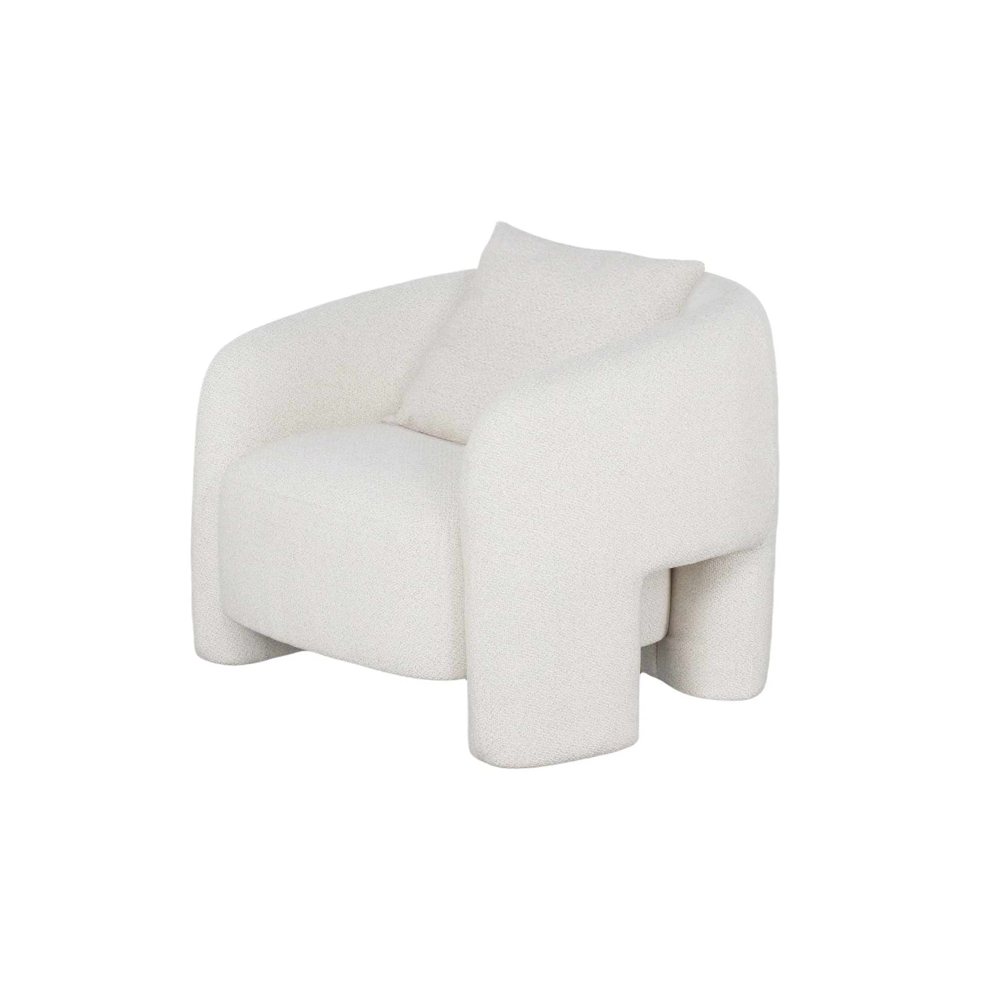 3-Piece Sylvia Sofa and Accent Chair in Angora - Image 8