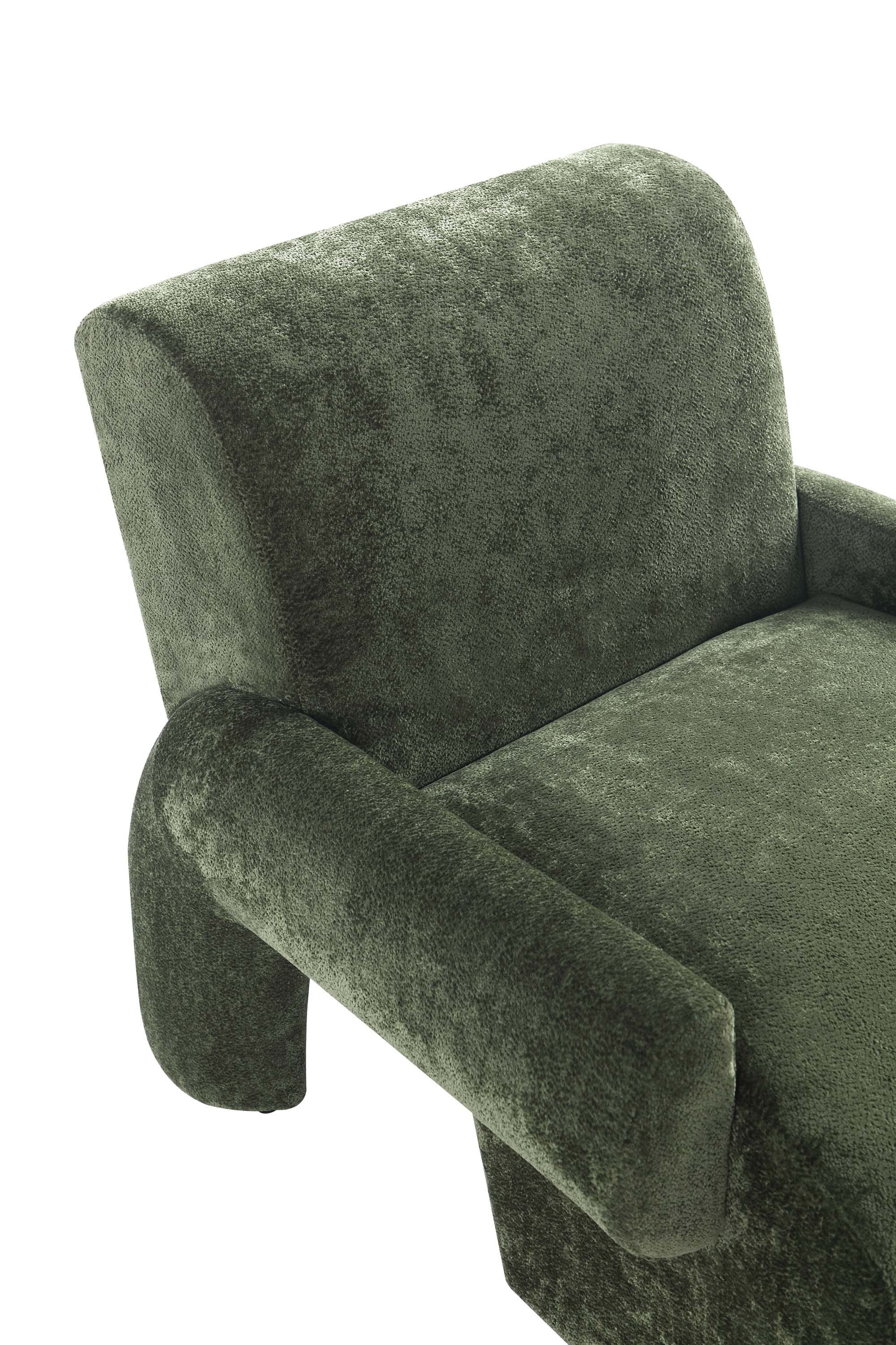 3-Piece Verandah 90.6" Sofa, 112" XL Sofa and Accent Chair in Olive Green - Image 9