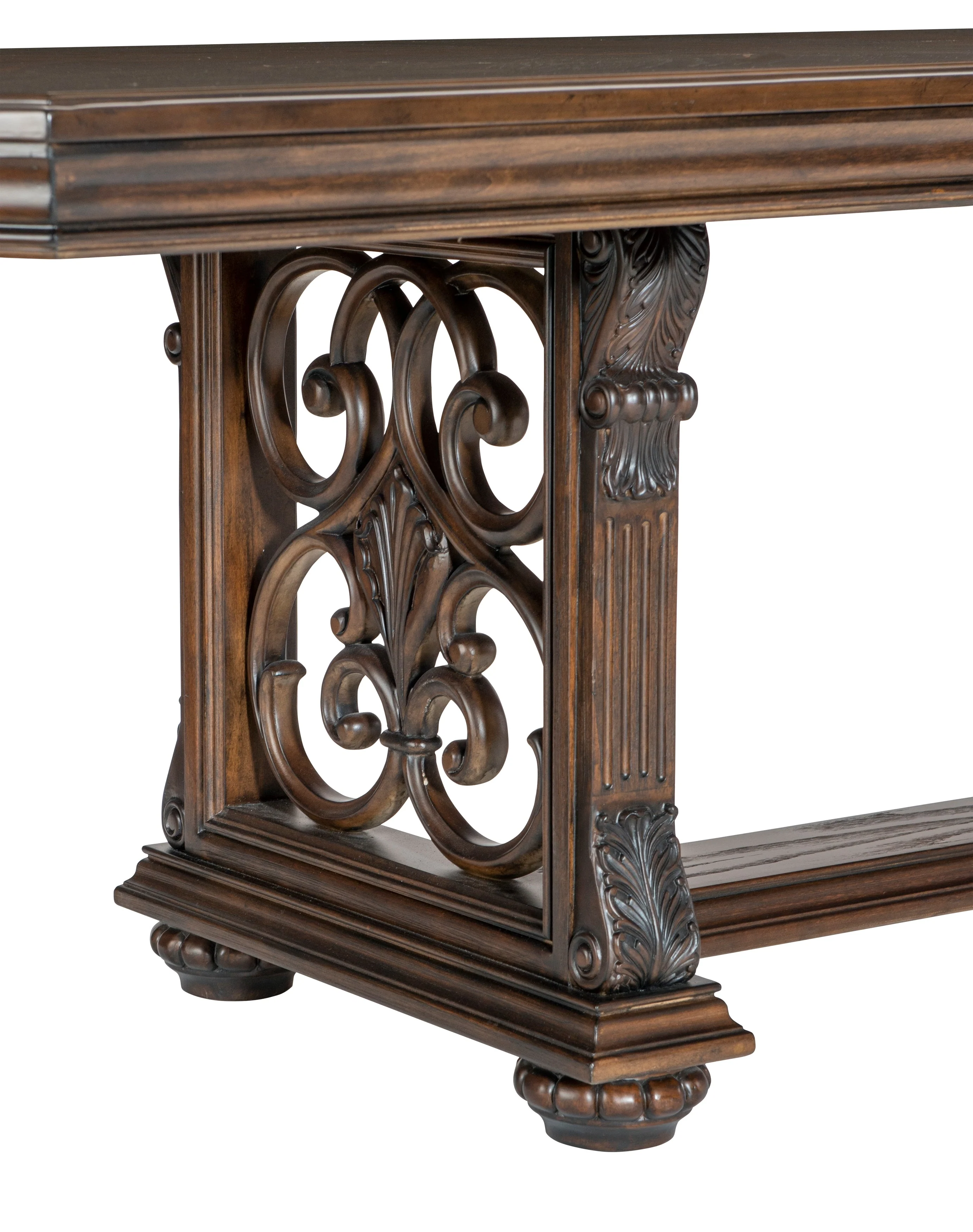 Bergen Dark Oak Dining Table - Image 6