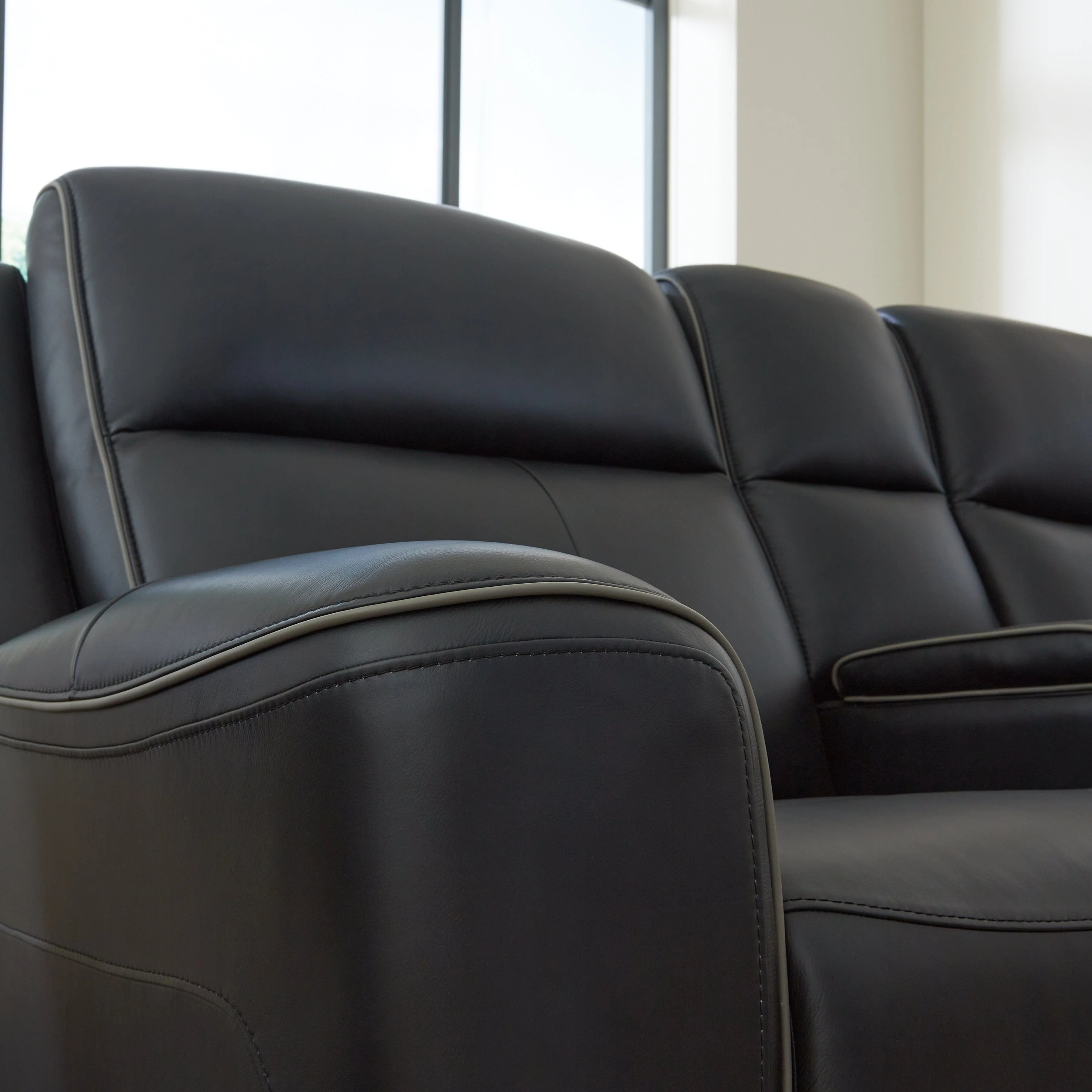 5Z-Comfort Onyx Sofa and Loveseat - Image 6