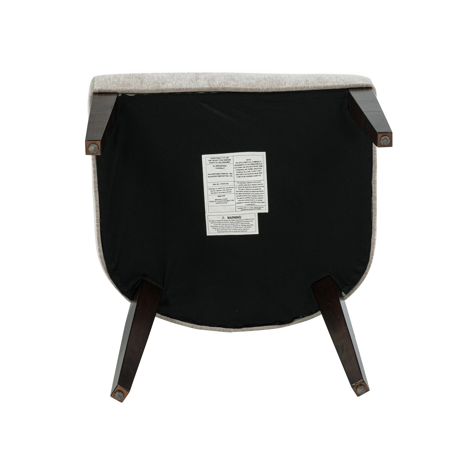6-Piece Beever Dining Chair and Arm Chair in Taupe - Image 18