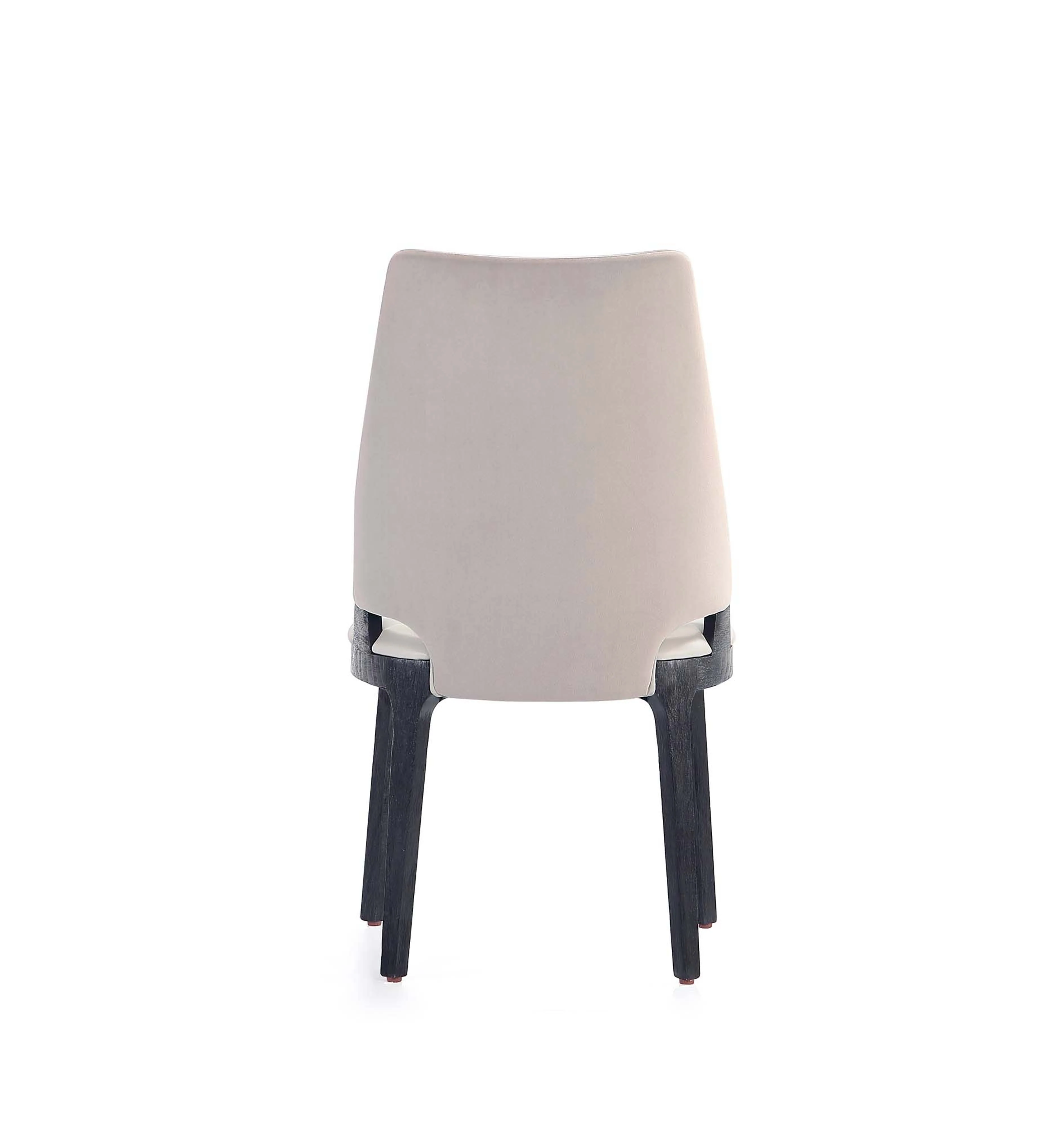 6-Piece Kara Dining Side and Arm Chairs in Light Grey - Image 17