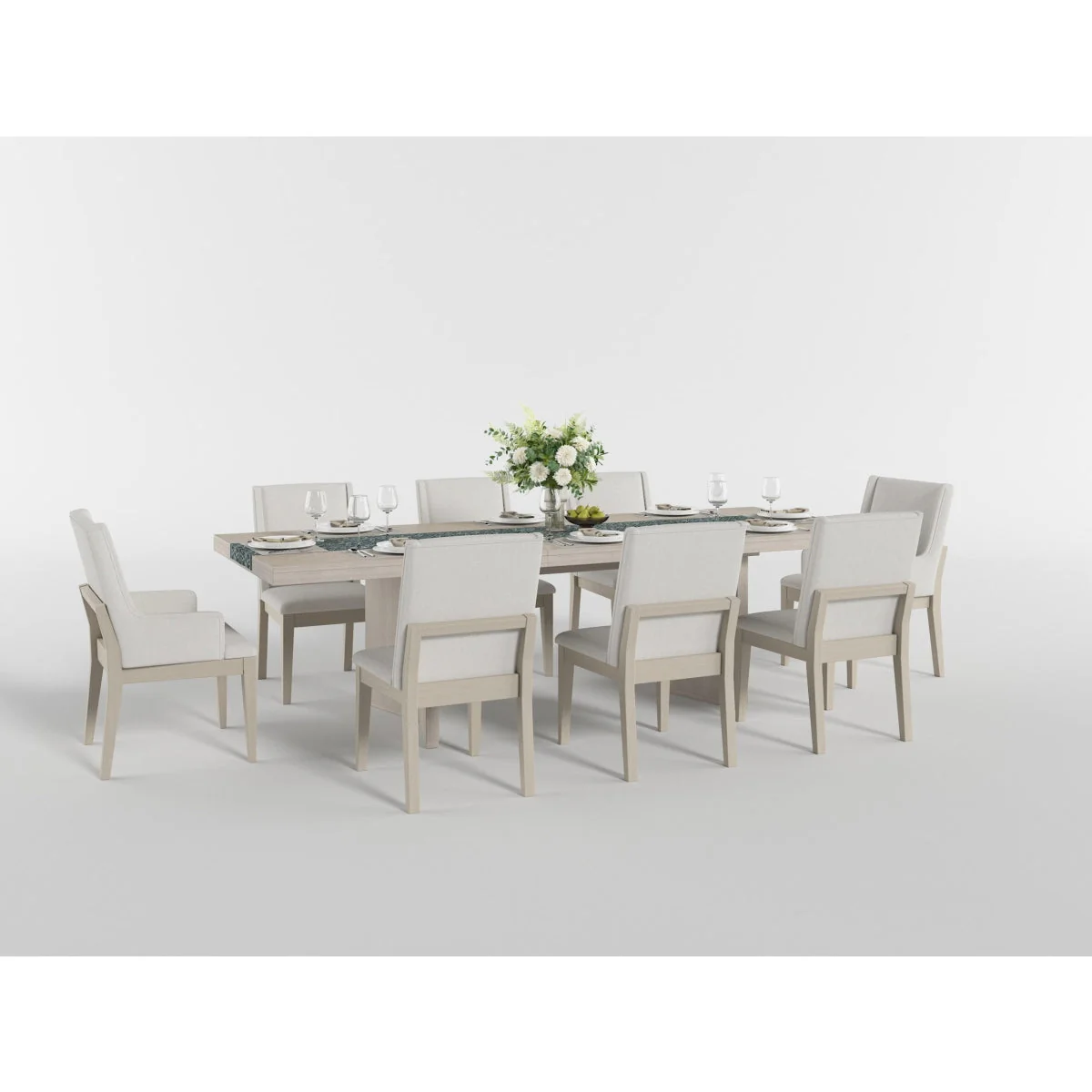 Tundra Ivory Extendable Dining Table - Image 10