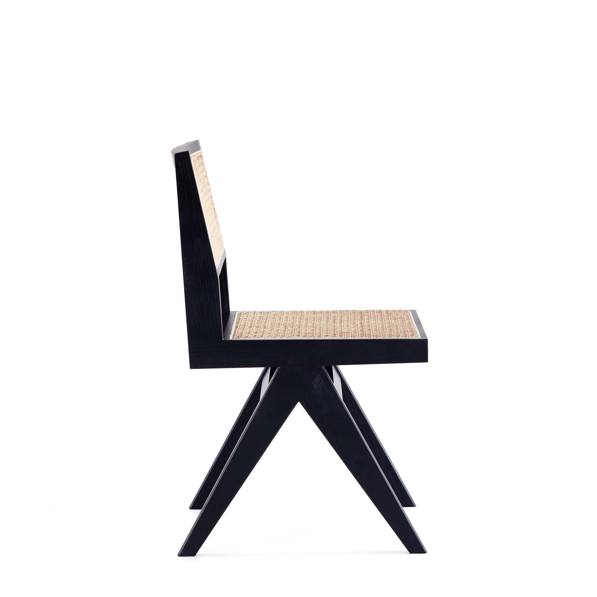 7-Piece Rockaway 70.86 Dining Set in Black with 6 Hamlet Side and Arm Chairs - Image 15