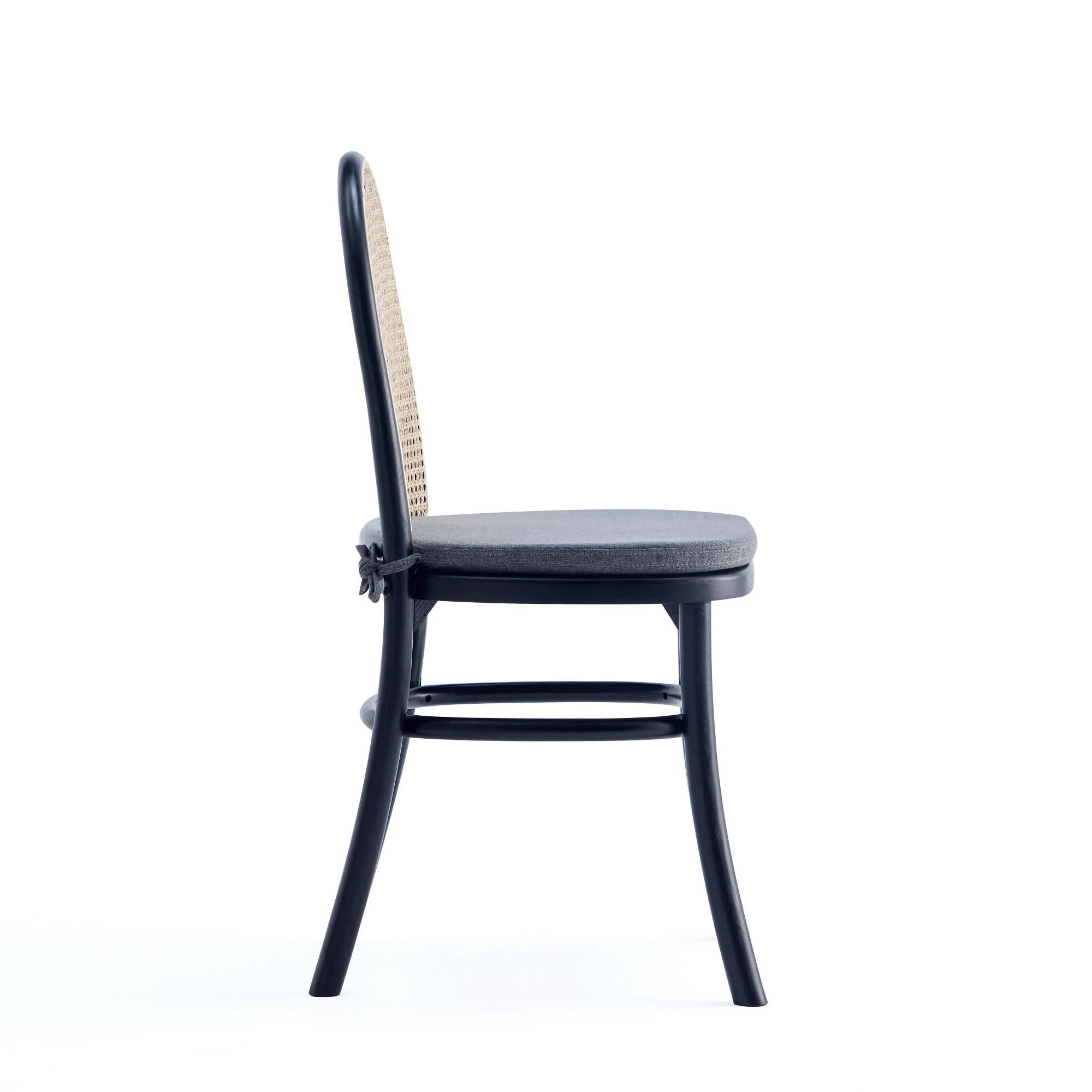 7-Piece Rockaway 70.86 Dining Set in Black with 6 Paragon 1.0 Dining Chairs - Image 14