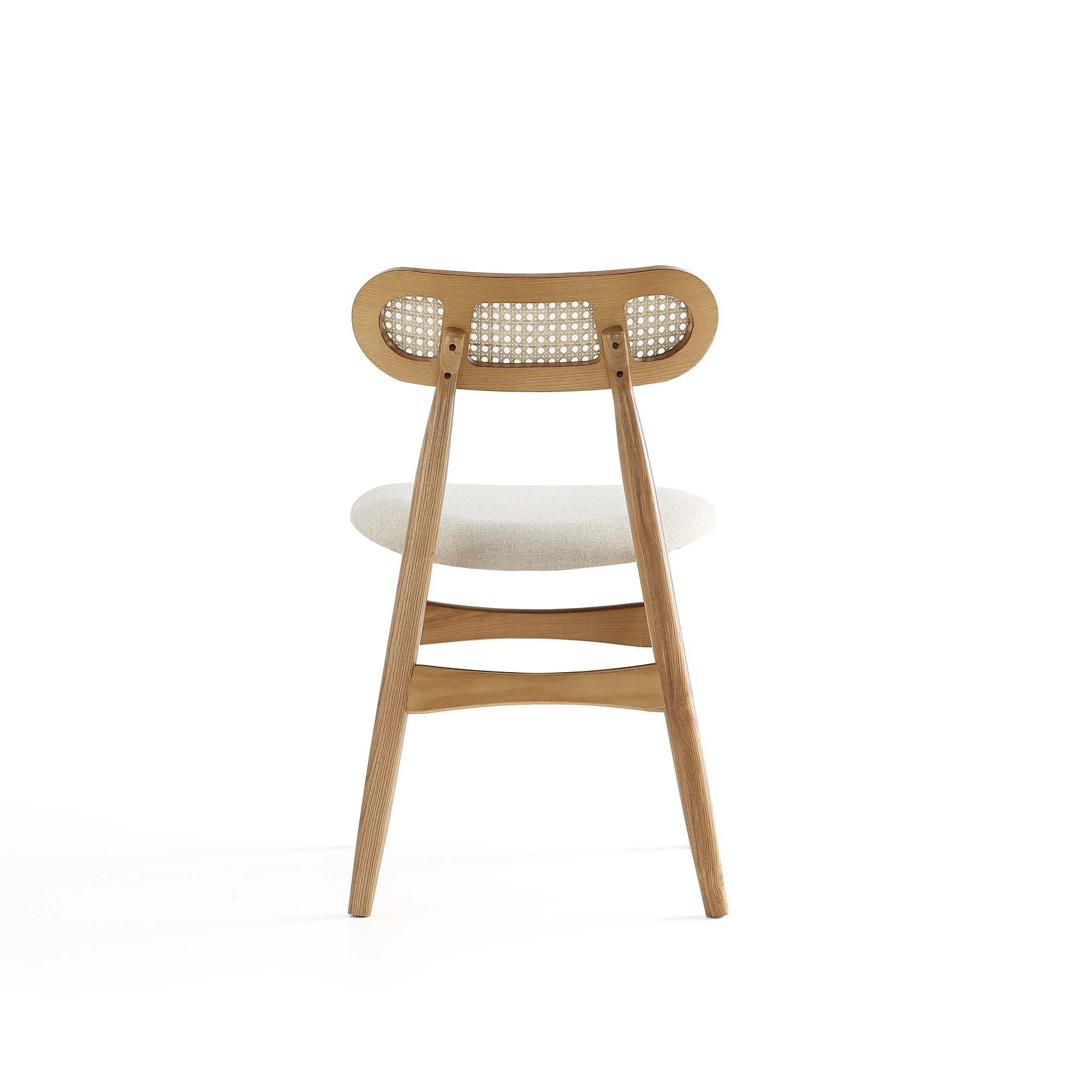 7-Piece Rockaway 70.86 Dining Set in Nature with 6 Colbert Dining Chairs - Image 17