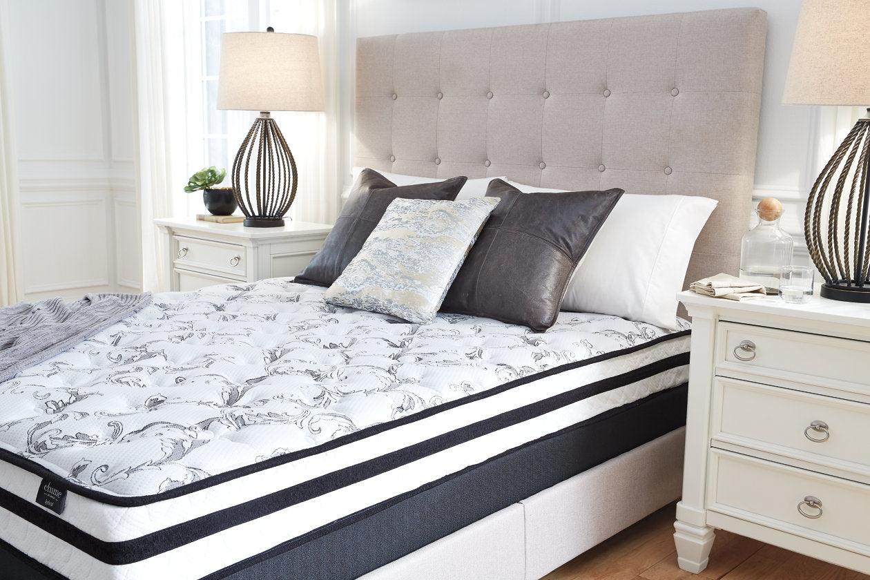 8 Inch Chime Innerspring White King Mattress in a Box - Image 10