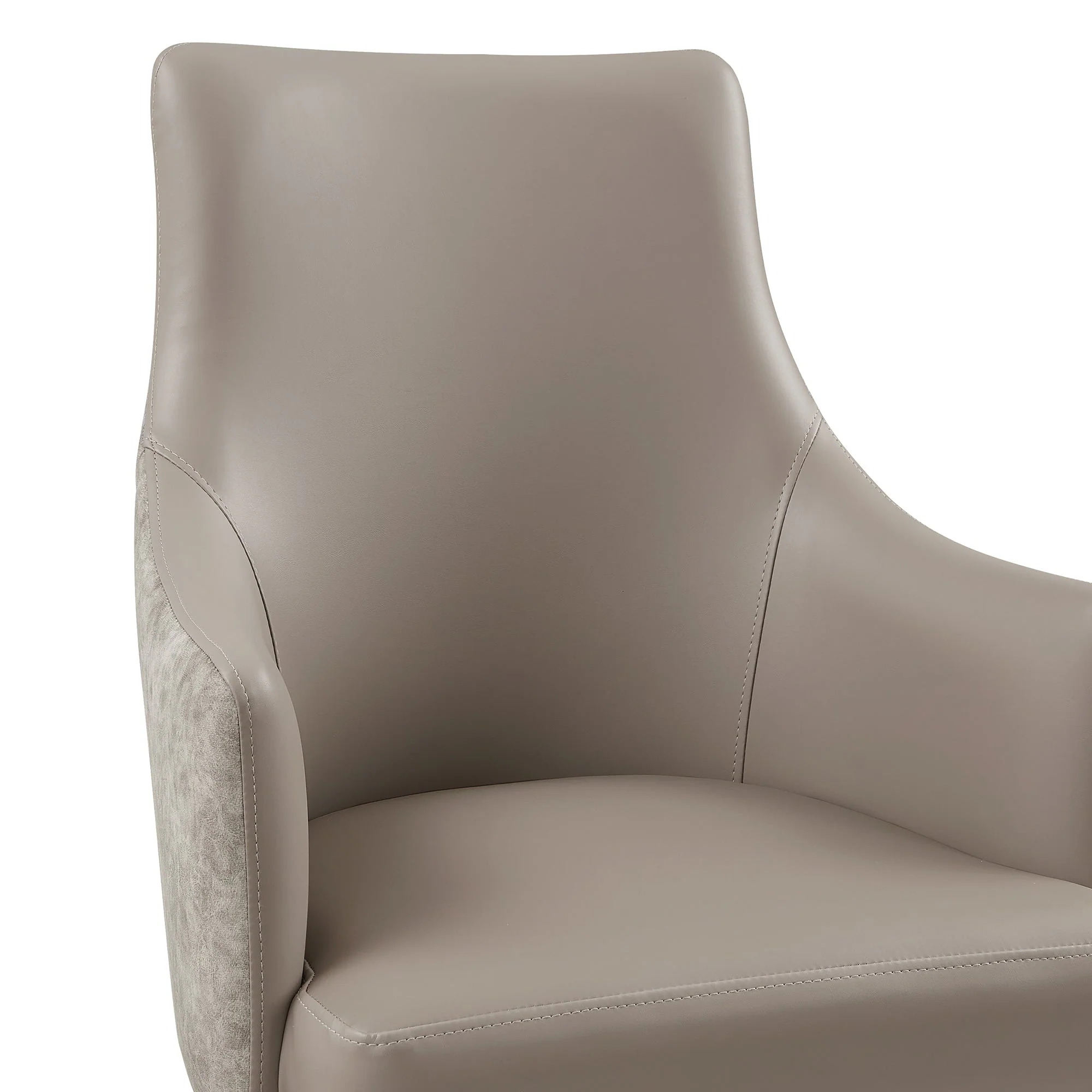 8-Piece Connie Dining Chair and Arm Chair in Taupe - Image 13
