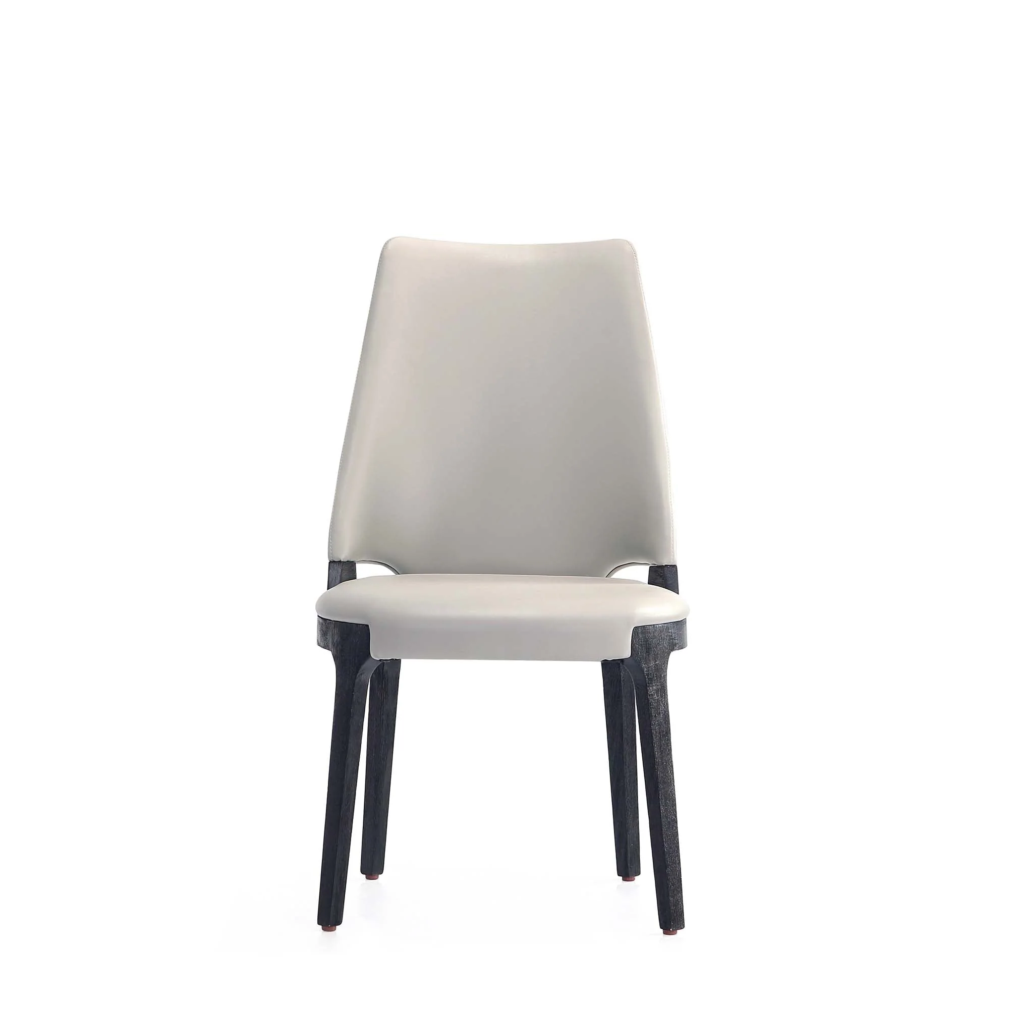 8-Piece Kara Dining Side and Arm Chairs in Light Grey - Image 20