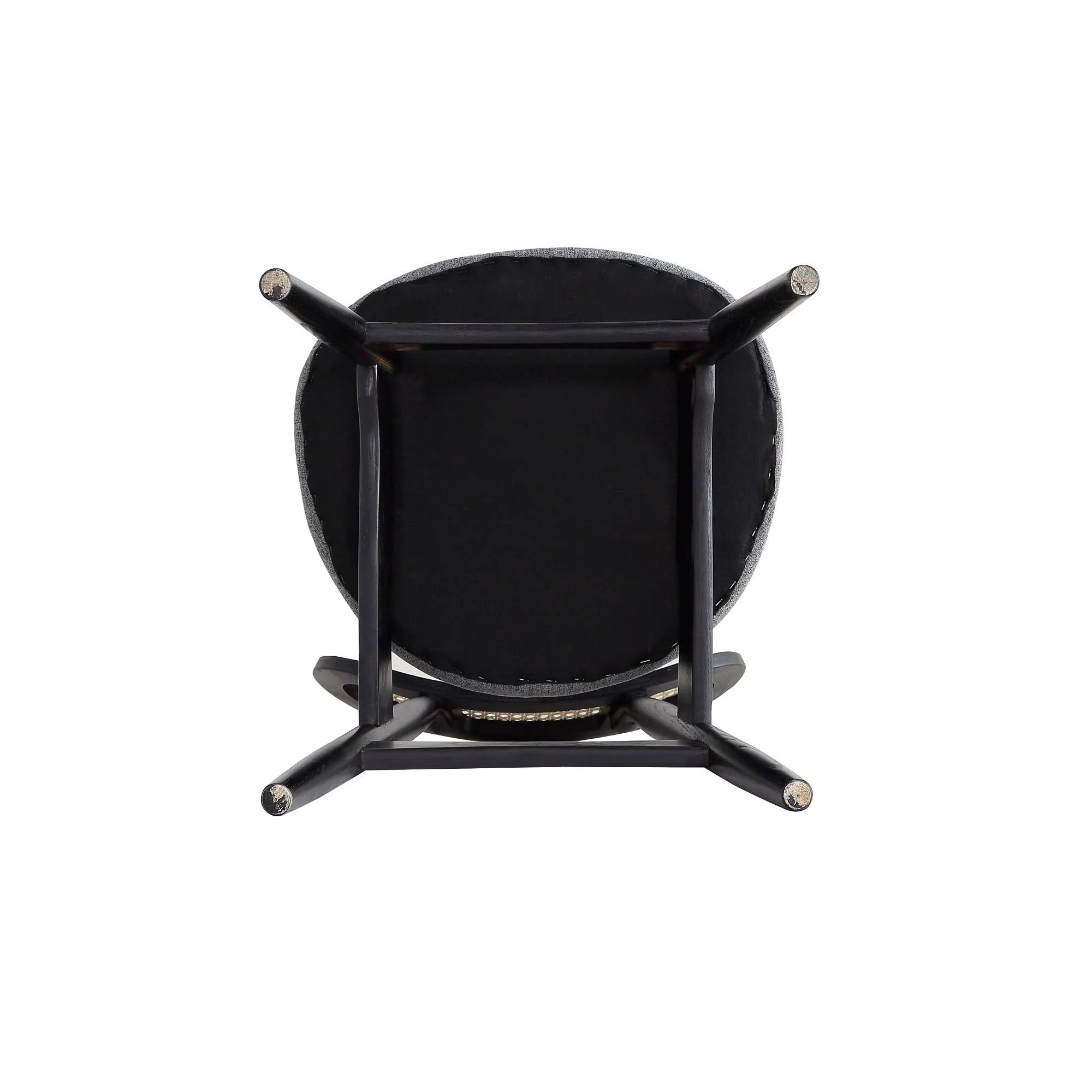 9-Piece Rockaway 70.86 Dining Set in Black with 8 Colbert Dining Chairs - Image 20