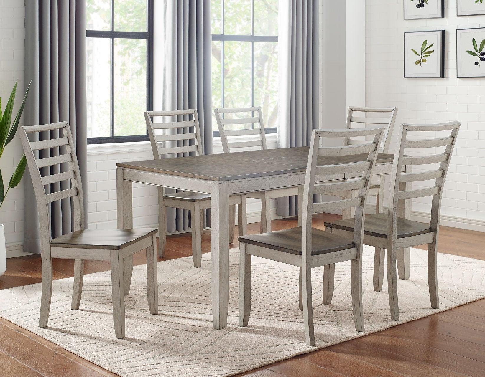 Abacus 48-60 inch Dining Table w/12″ Butterfly Leaf - Image 4