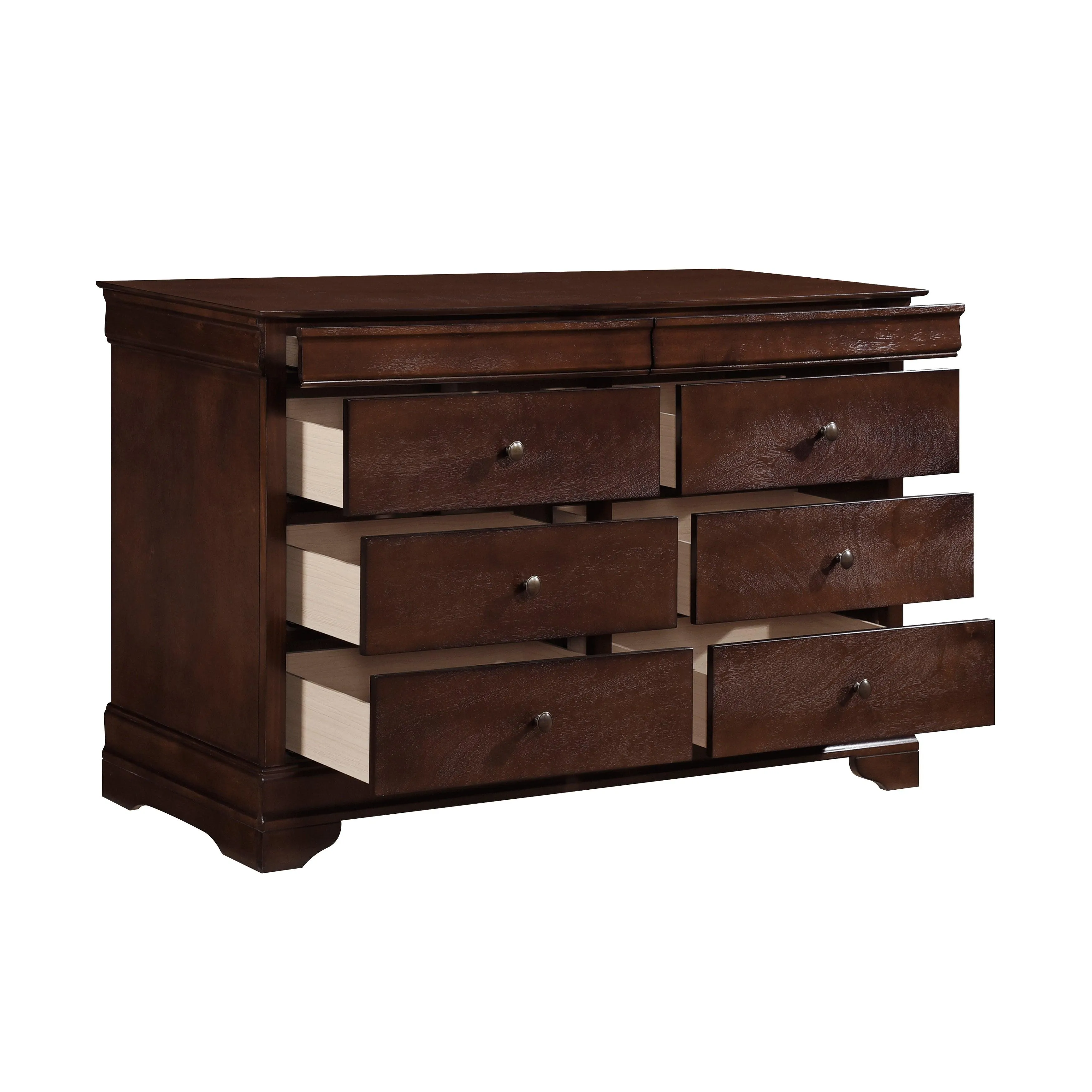 Abbeville Cherry Dresser, Two Hidden Drawers - Image 4