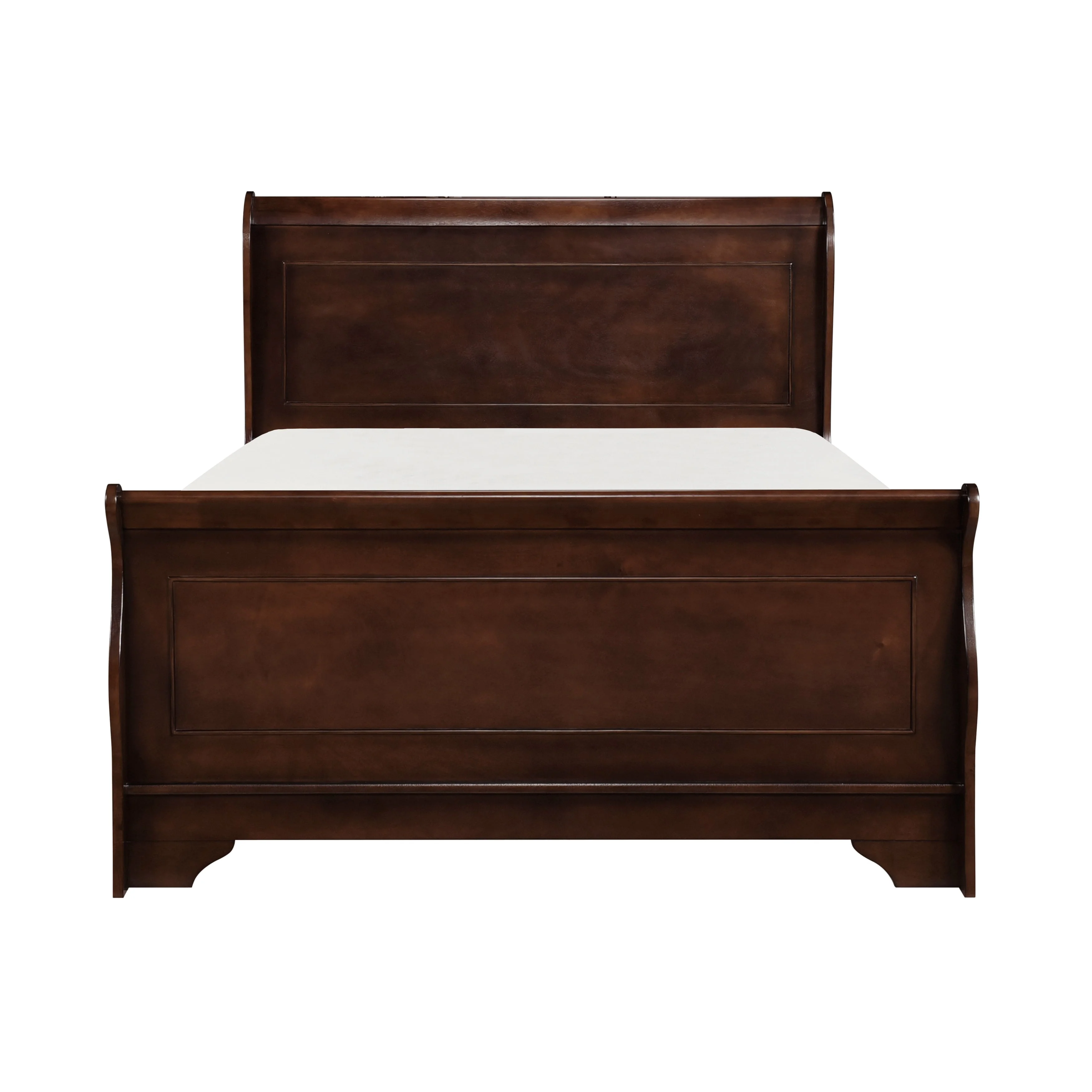 Abbeville Cherry Sleigh Bedroom Set - Image 2