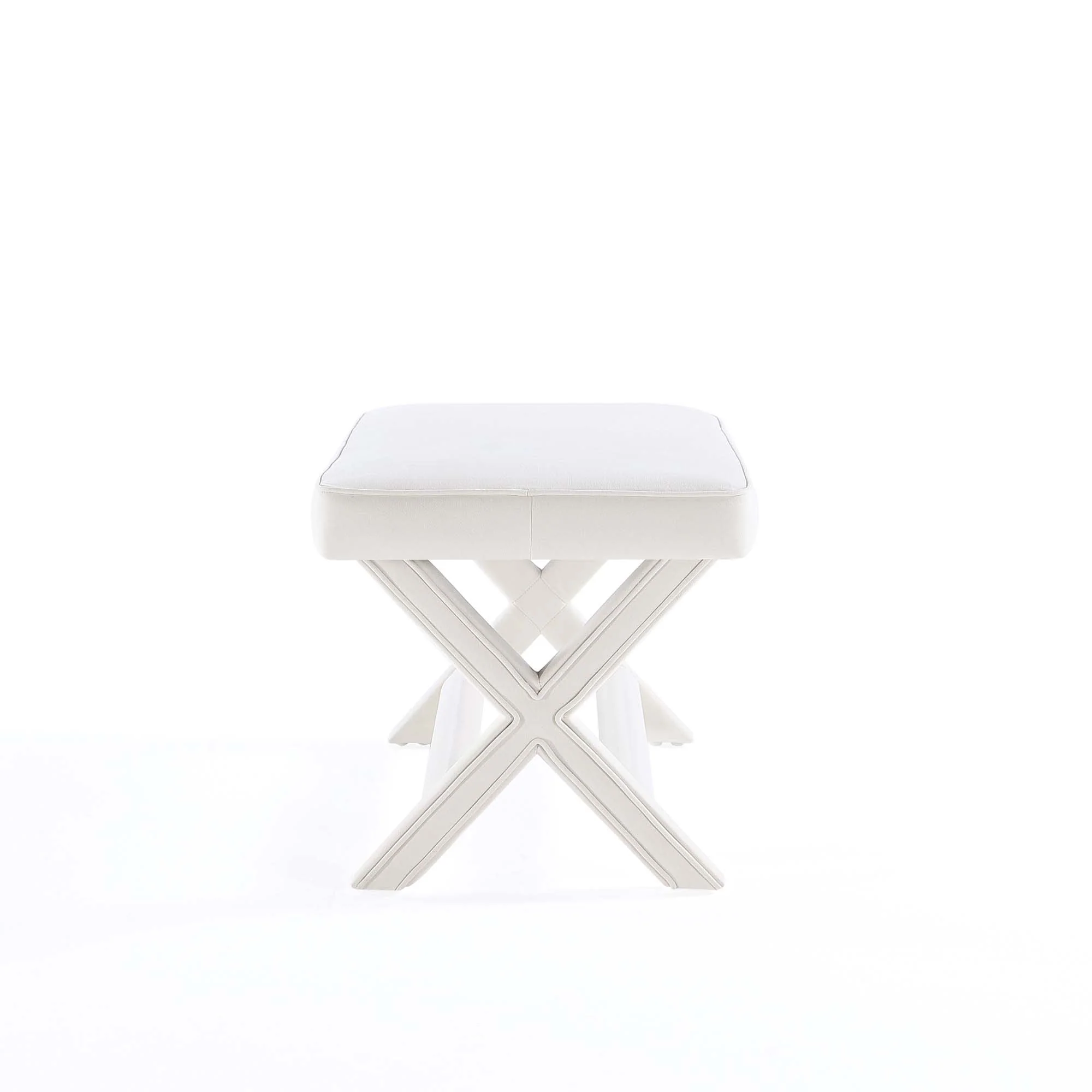Abigail Double Ottoman Bench in Cream - Image 7