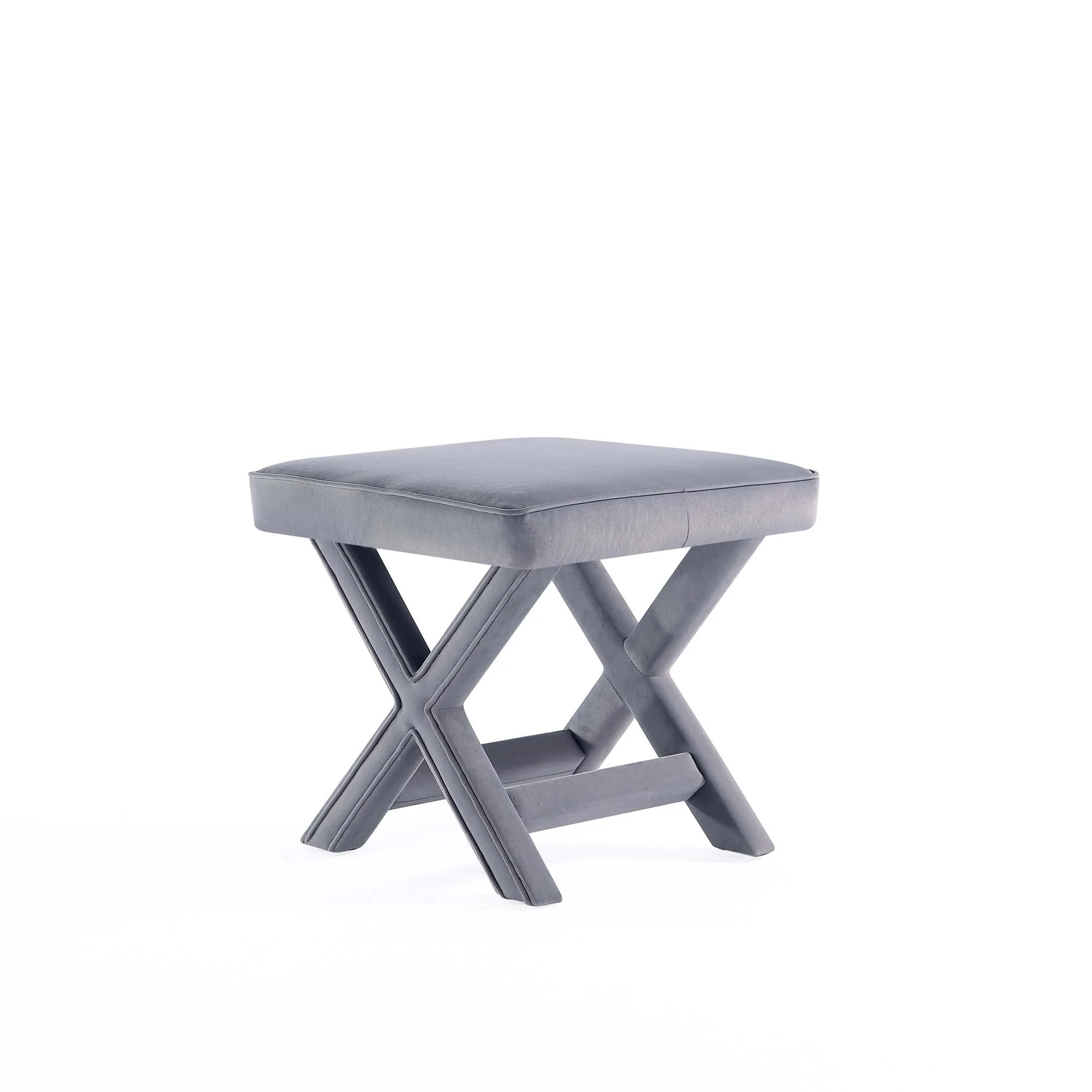 Abigail Single Ottoman Bench in Grey - Image 7