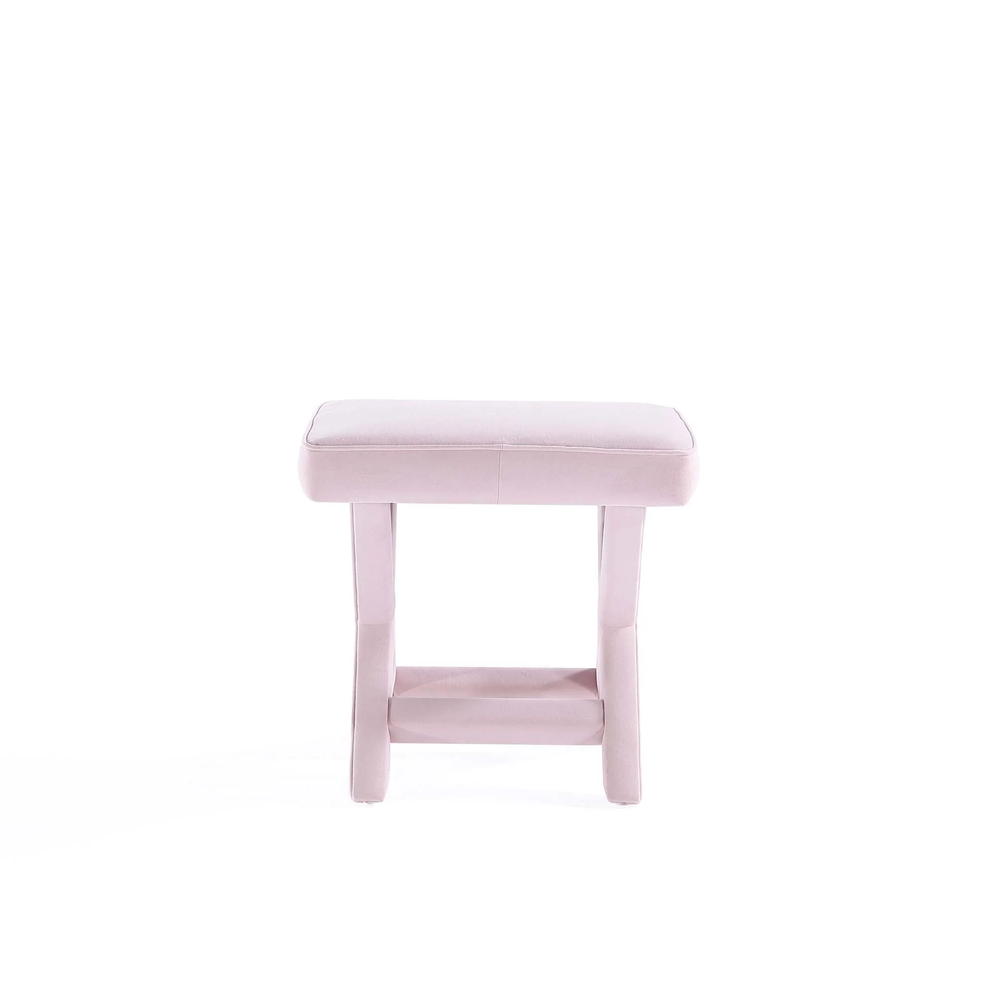 Abigail Single Ottoman Bench in Pink - Image 9