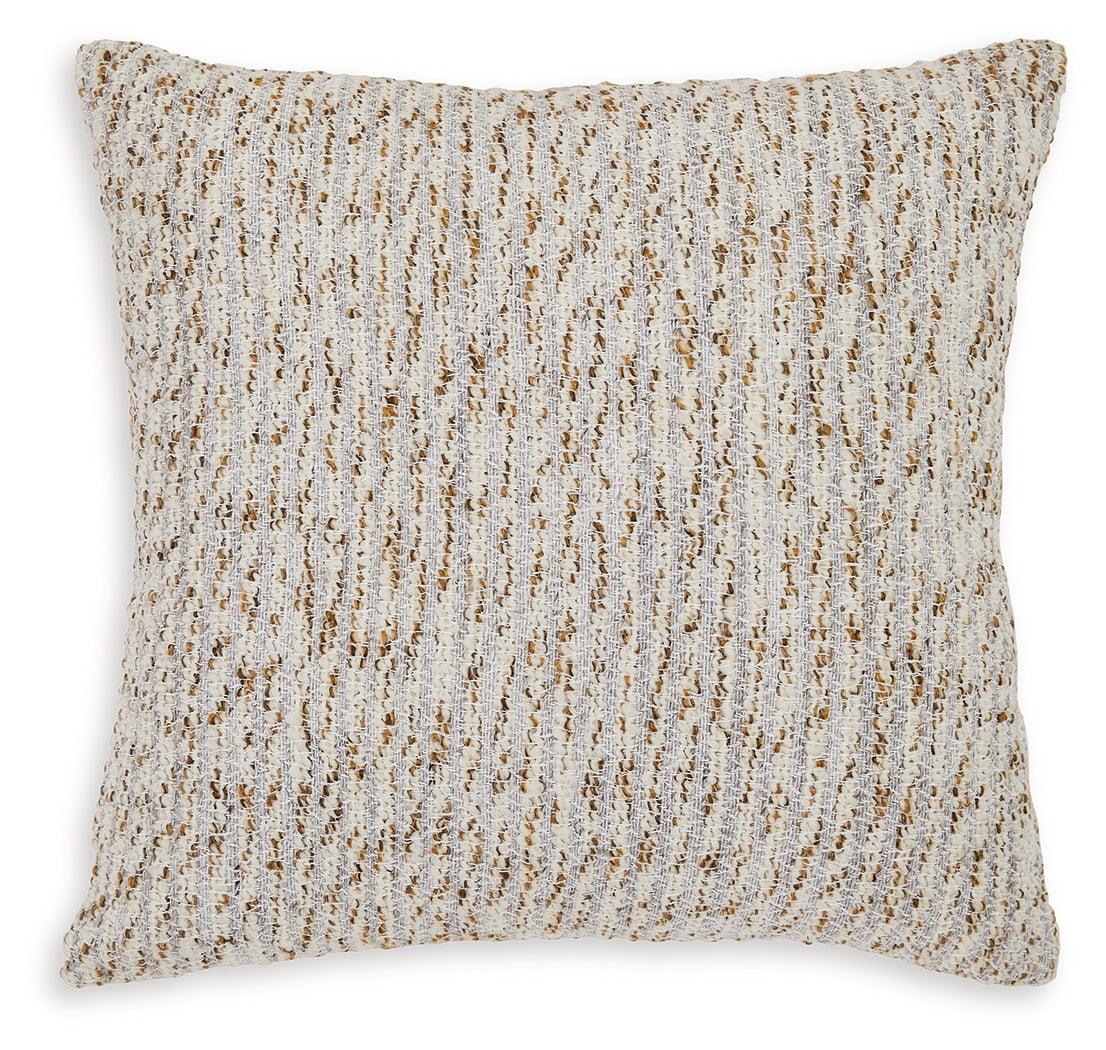 Abler Ivory/Gray/Gold Pillow (Set of 4) - Image 2