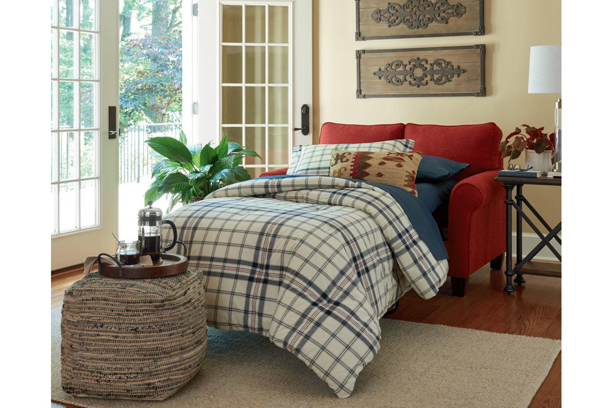 Absalom Denim Pouf - Image 3