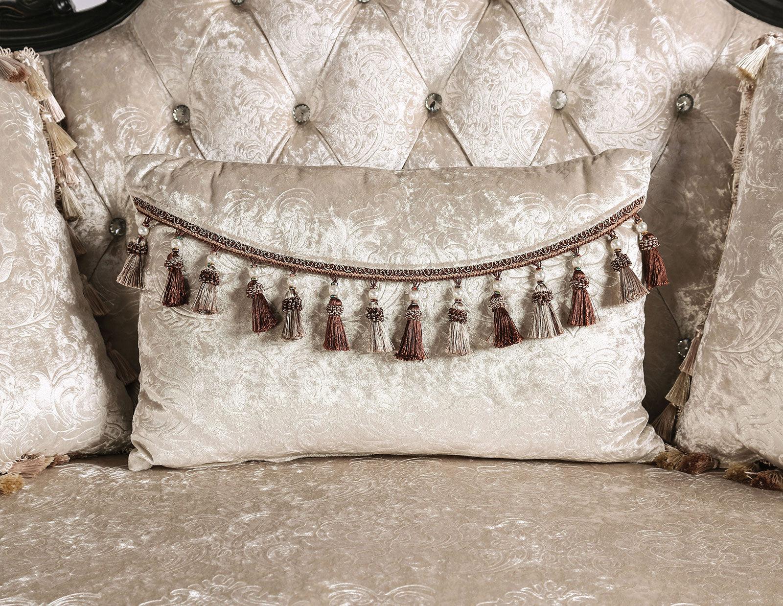 Acapulco Black/Off-White Sofa - Image 6