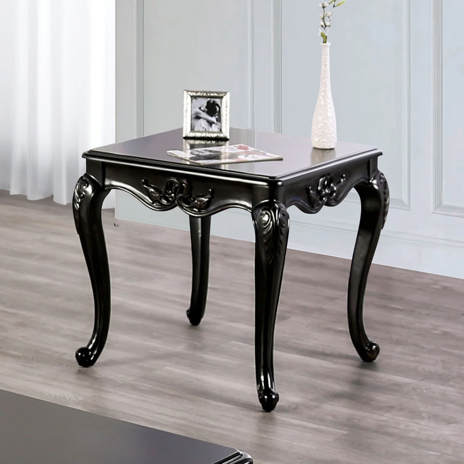Acapulco Black/Off-White Sofa & Loveseat - Image 5