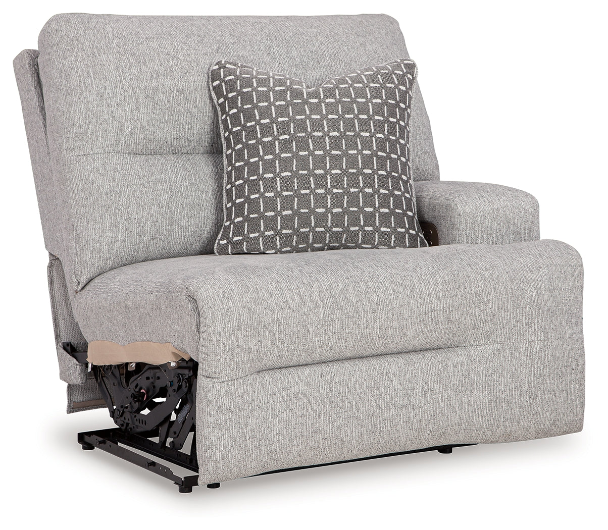 Acklen Place Pewter 5-Piece Dual Power Reclining Modular Sectional - Image 20