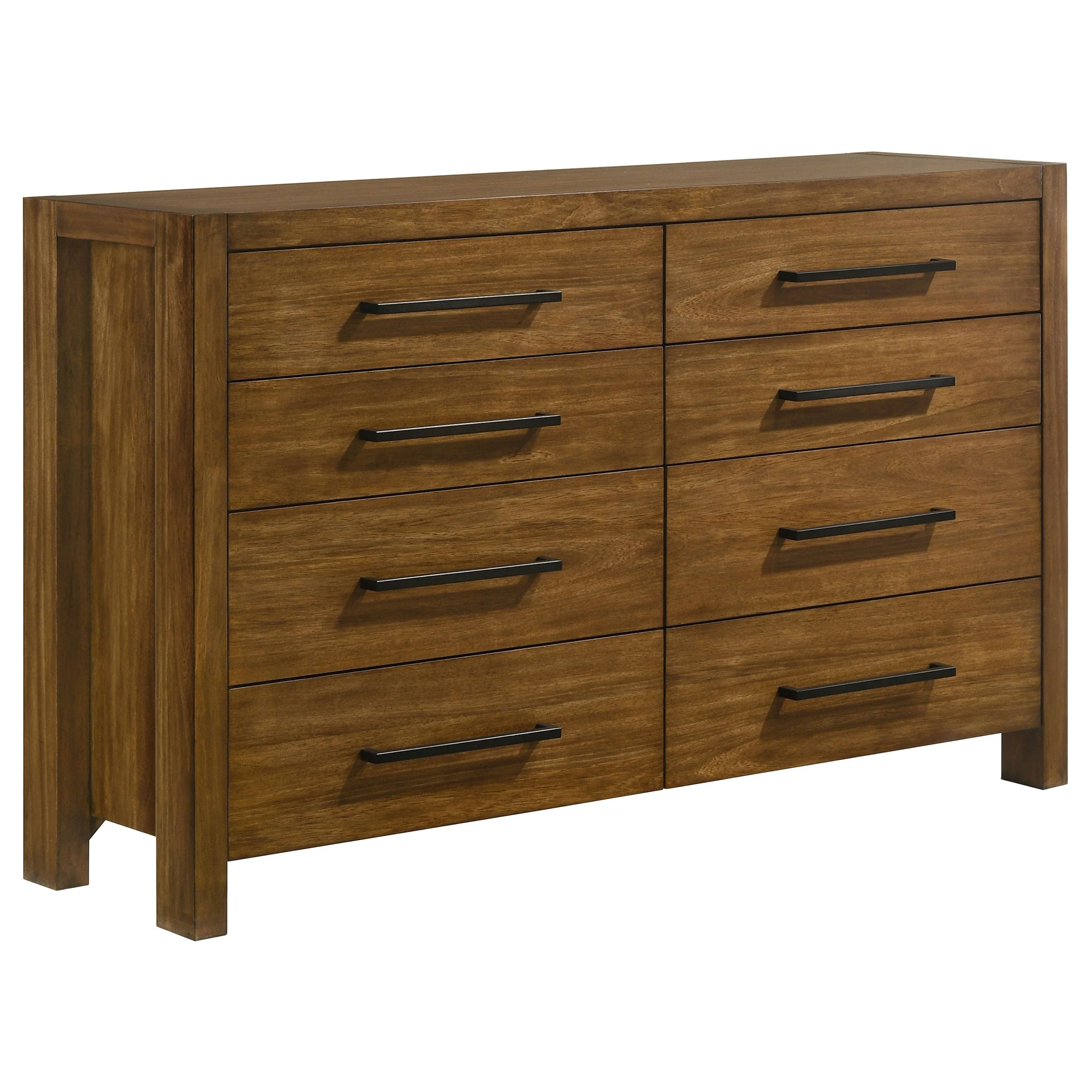 Adderley Warm Brown 5-piece Eastern King Bedroom Set - Image 6