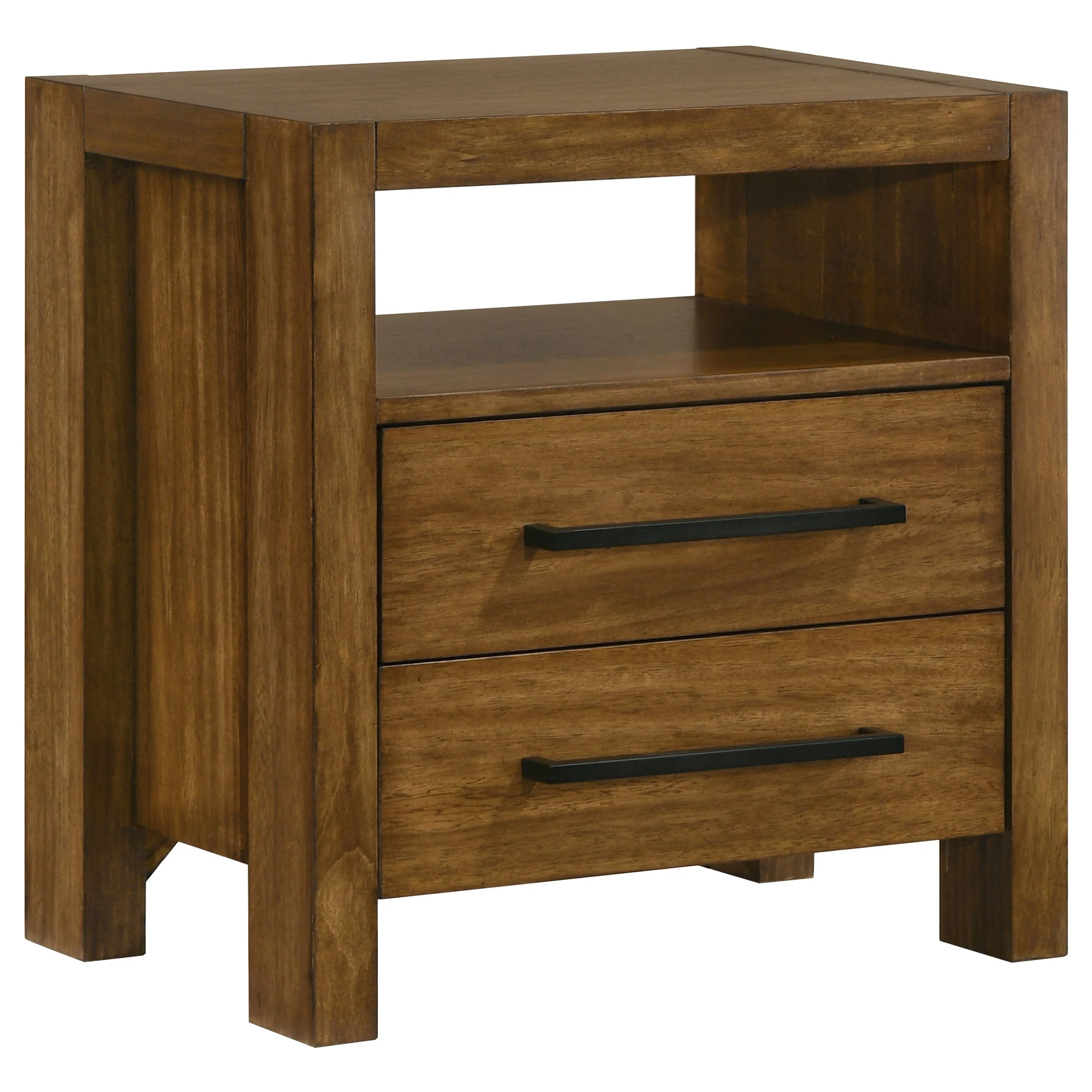 Adderley Warm Brown 5-piece Queen Bedroom Set - Image 4
