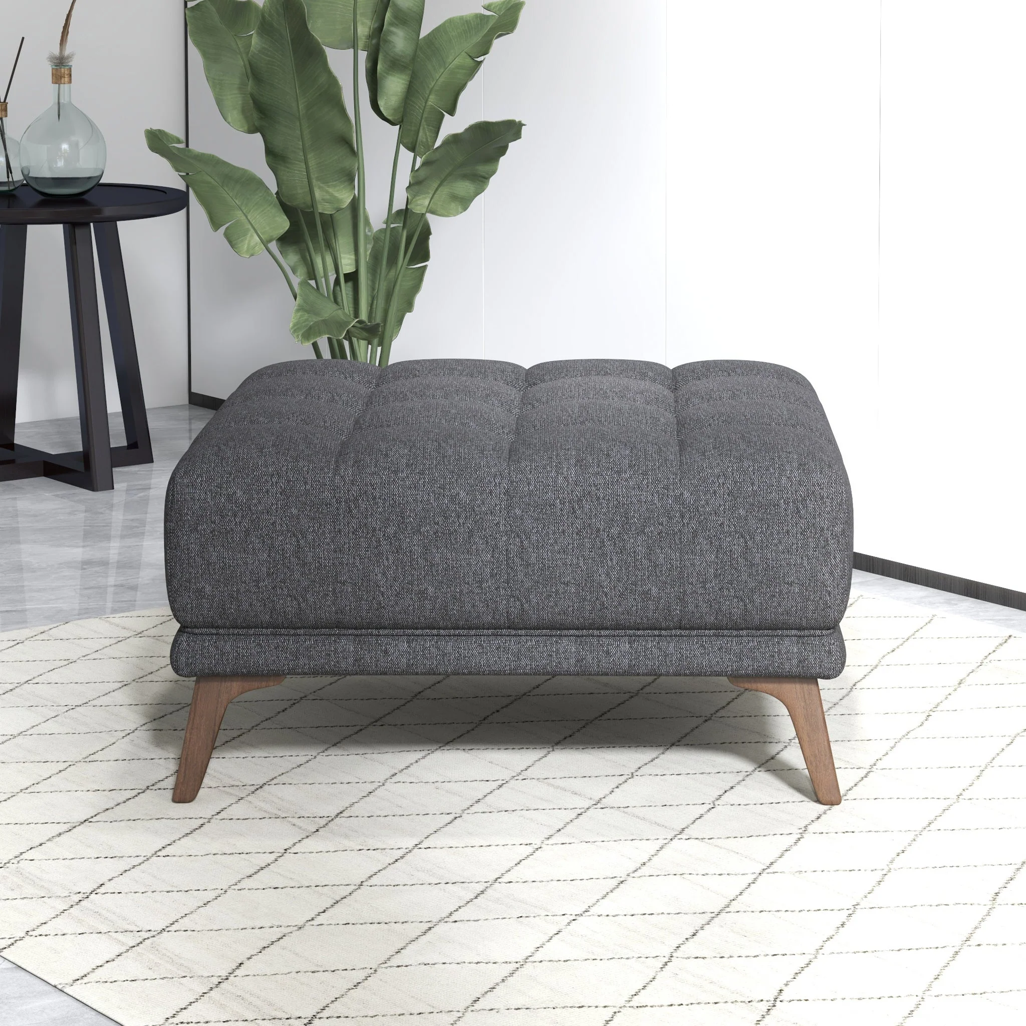 Addison Square Upholstered Ottoman - Image 3