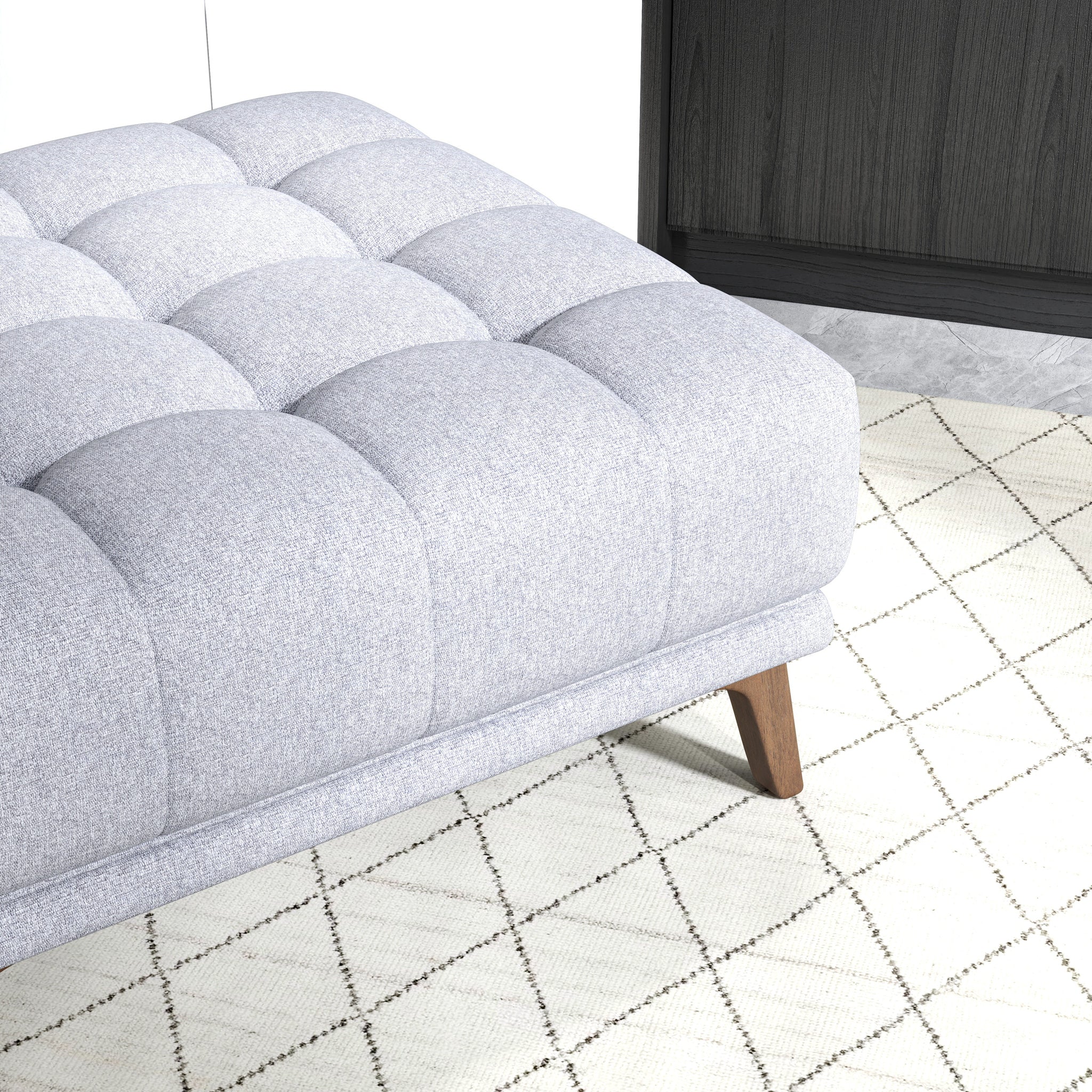 Addison Square Upholstered Ottoman - Image 4