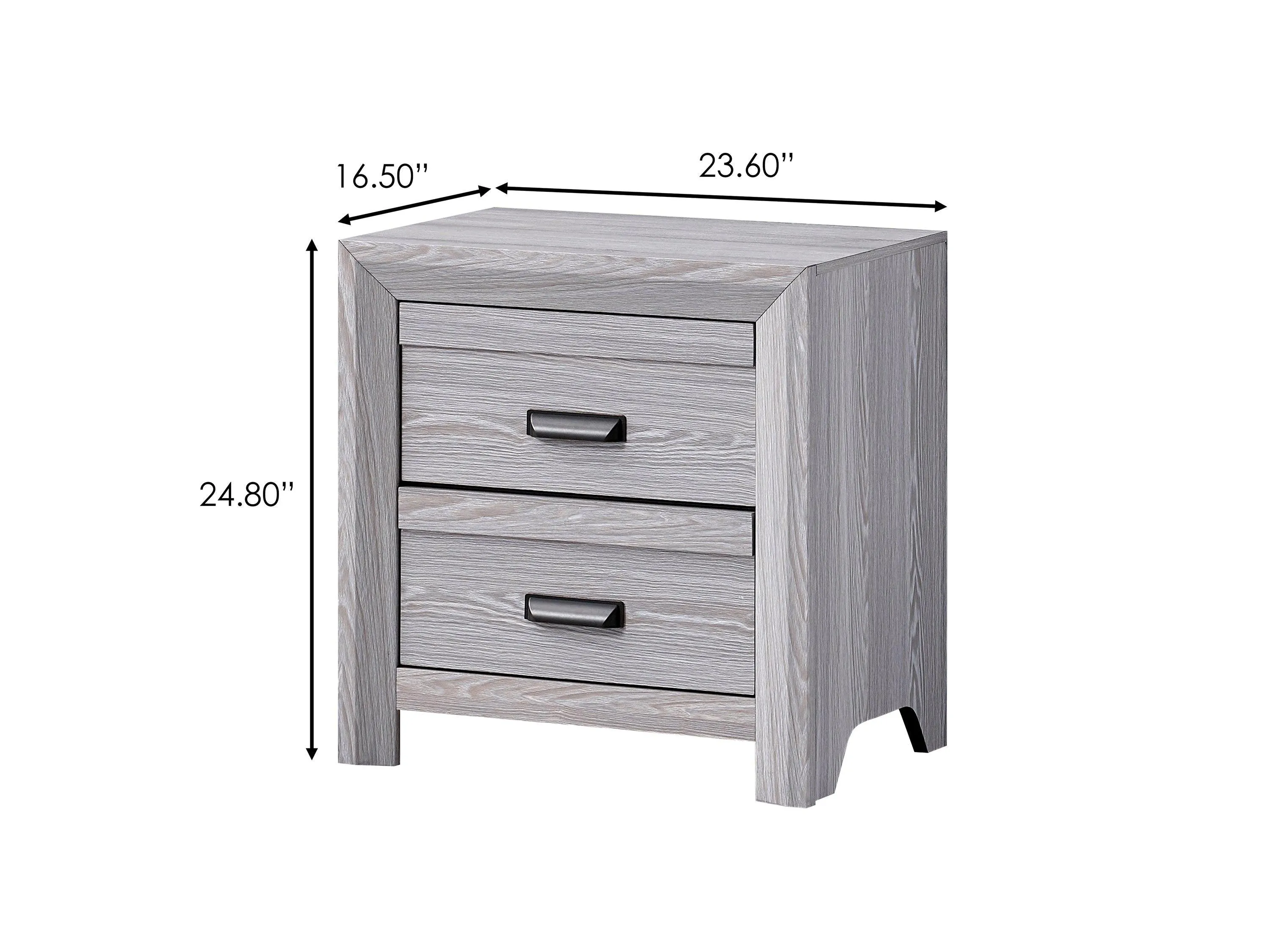 Adelaide Driftwood Panel Bedroom Set - Image 11
