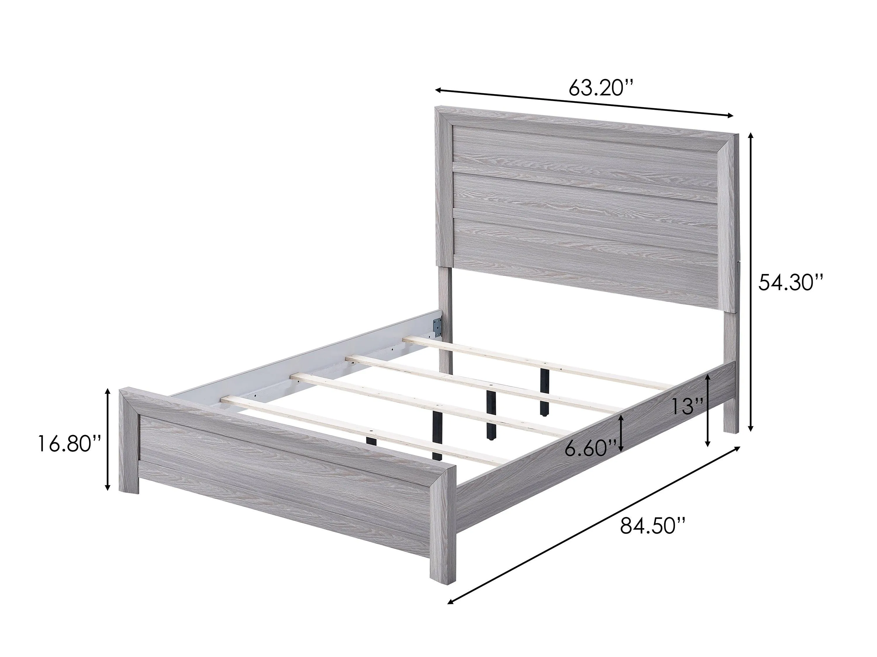 Adelaide Driftwood Panel Bedroom Set - Image 13
