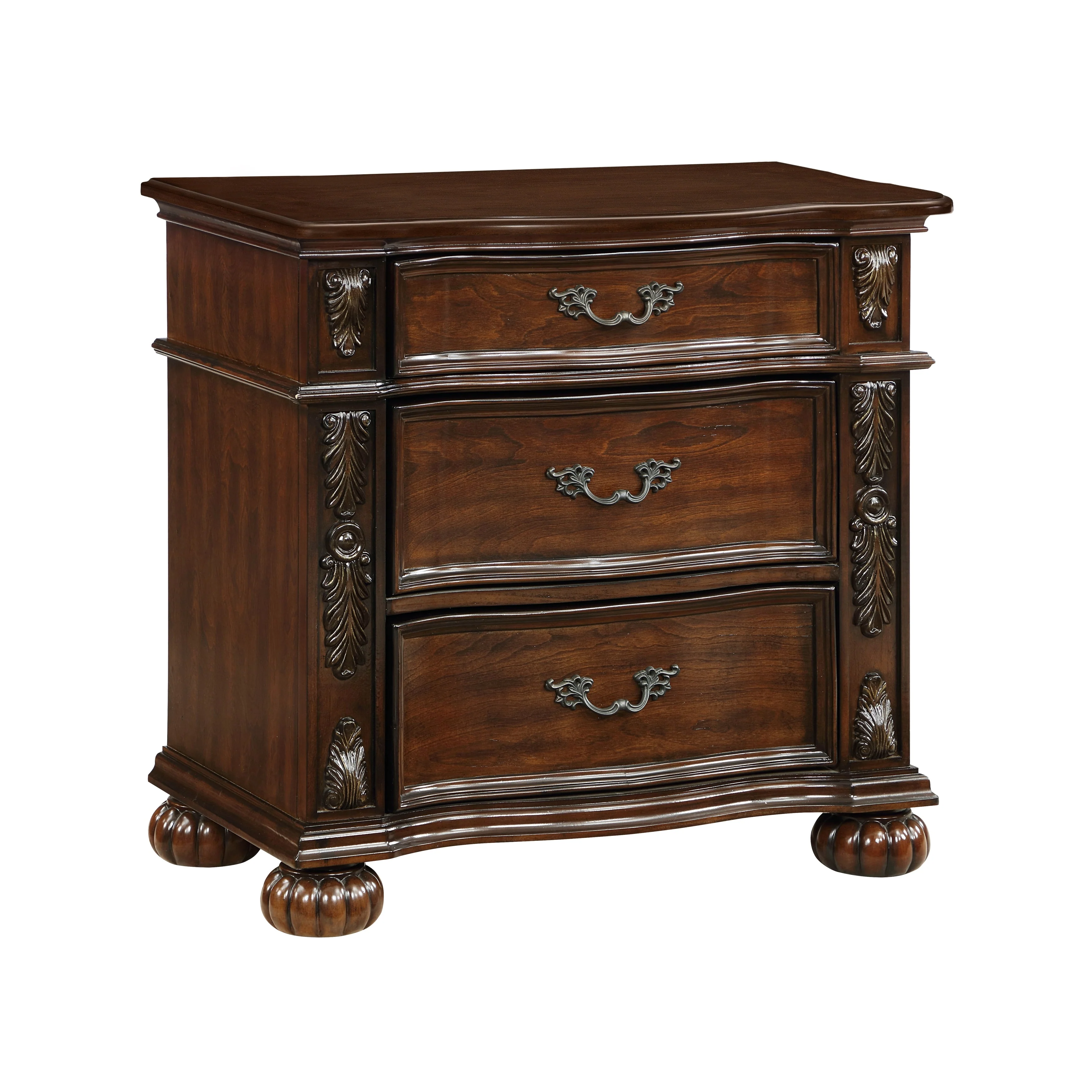 Adelina Cherry Bedroom Set - Image 10