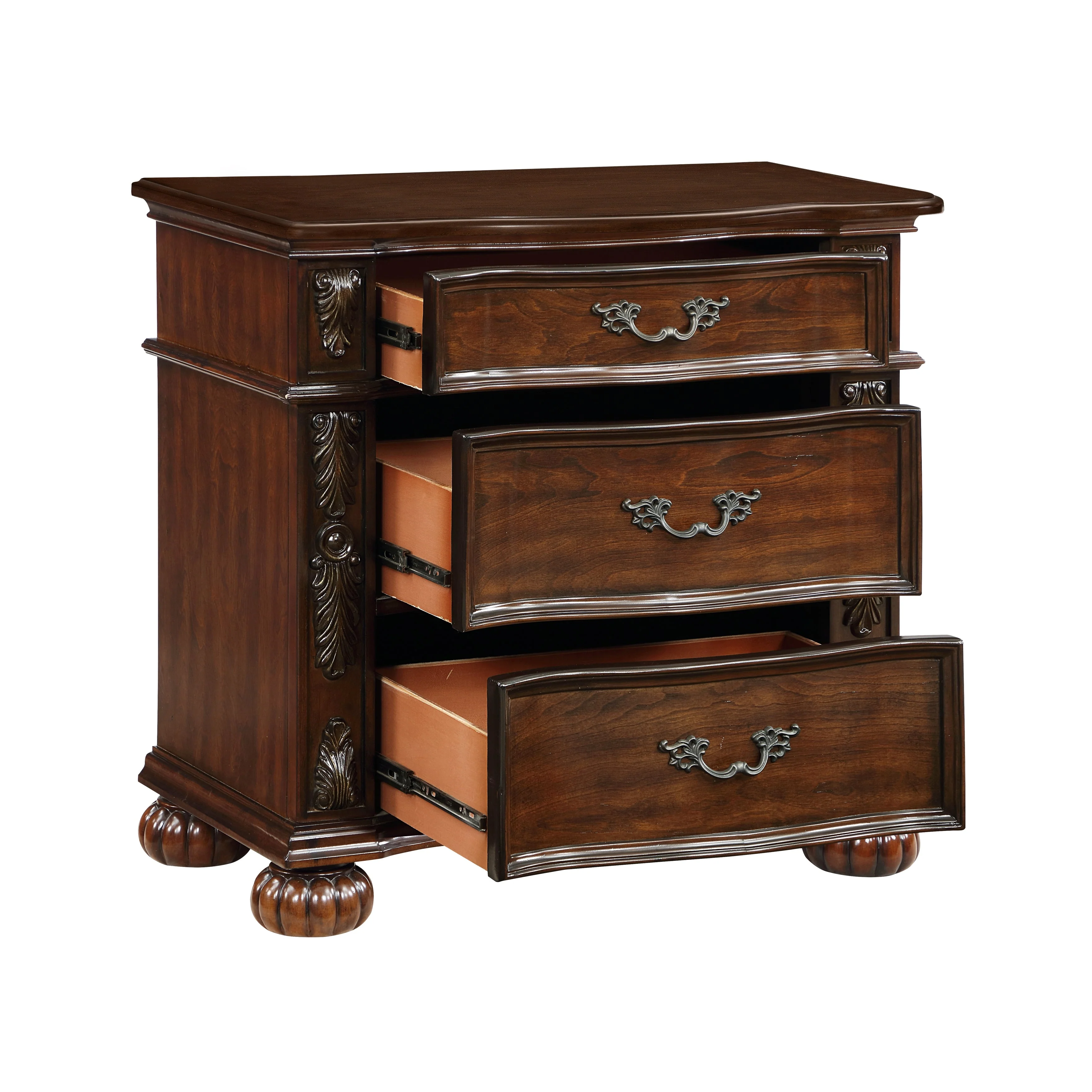 Adelina Cherry Bedroom Set - Image 11