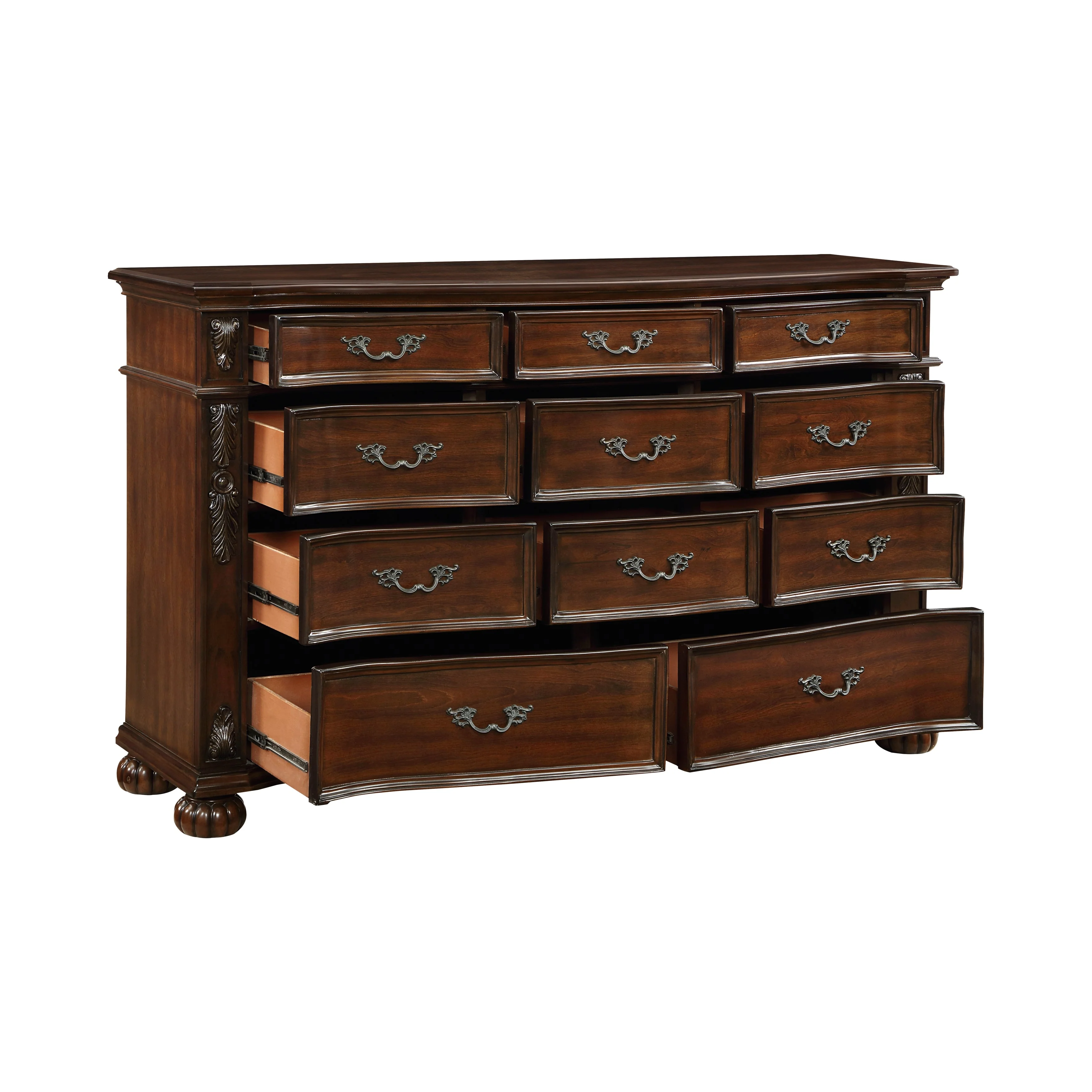 Adelina Cherry Bedroom Set - Image 7