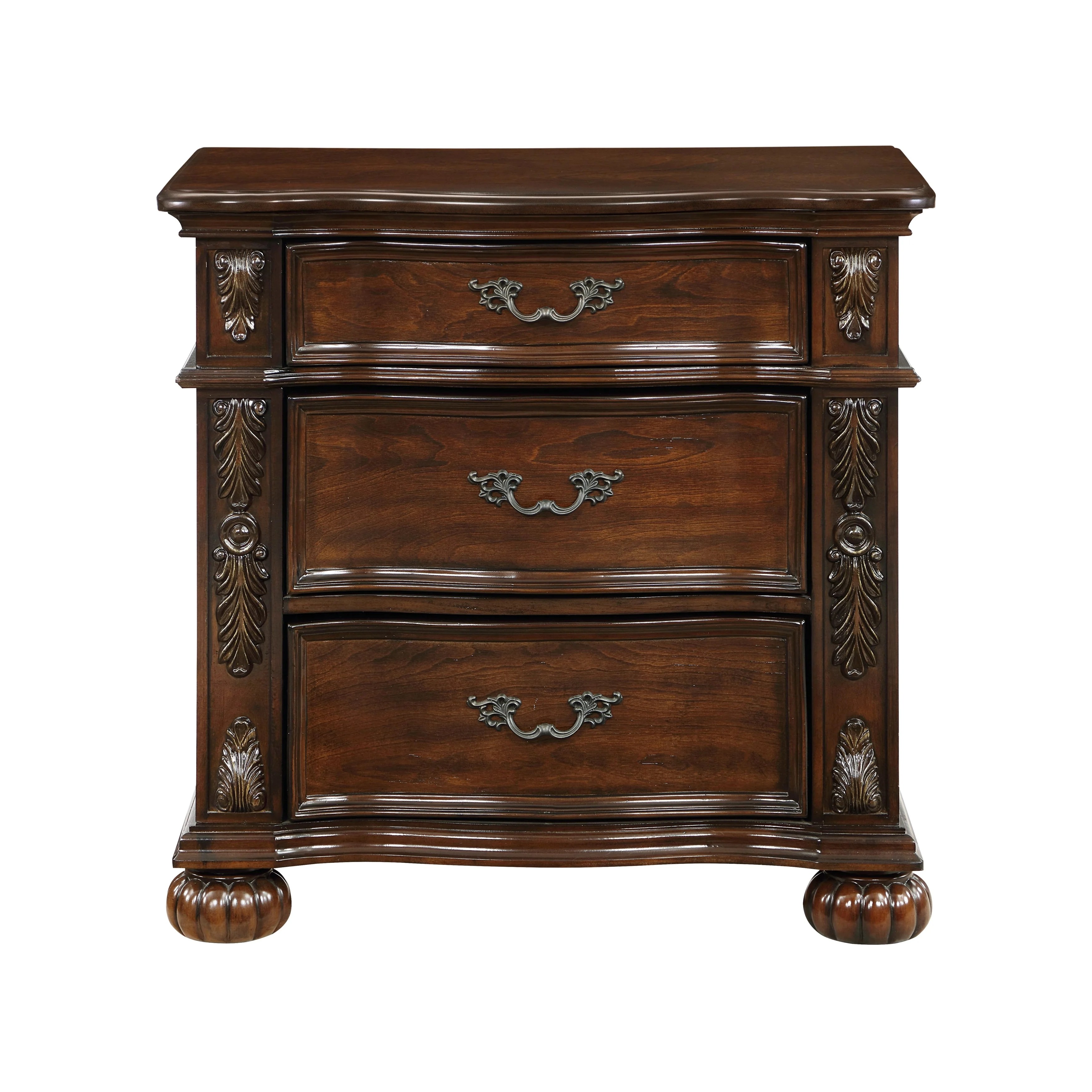 Adelina Cherry Bedroom Set - Image 9