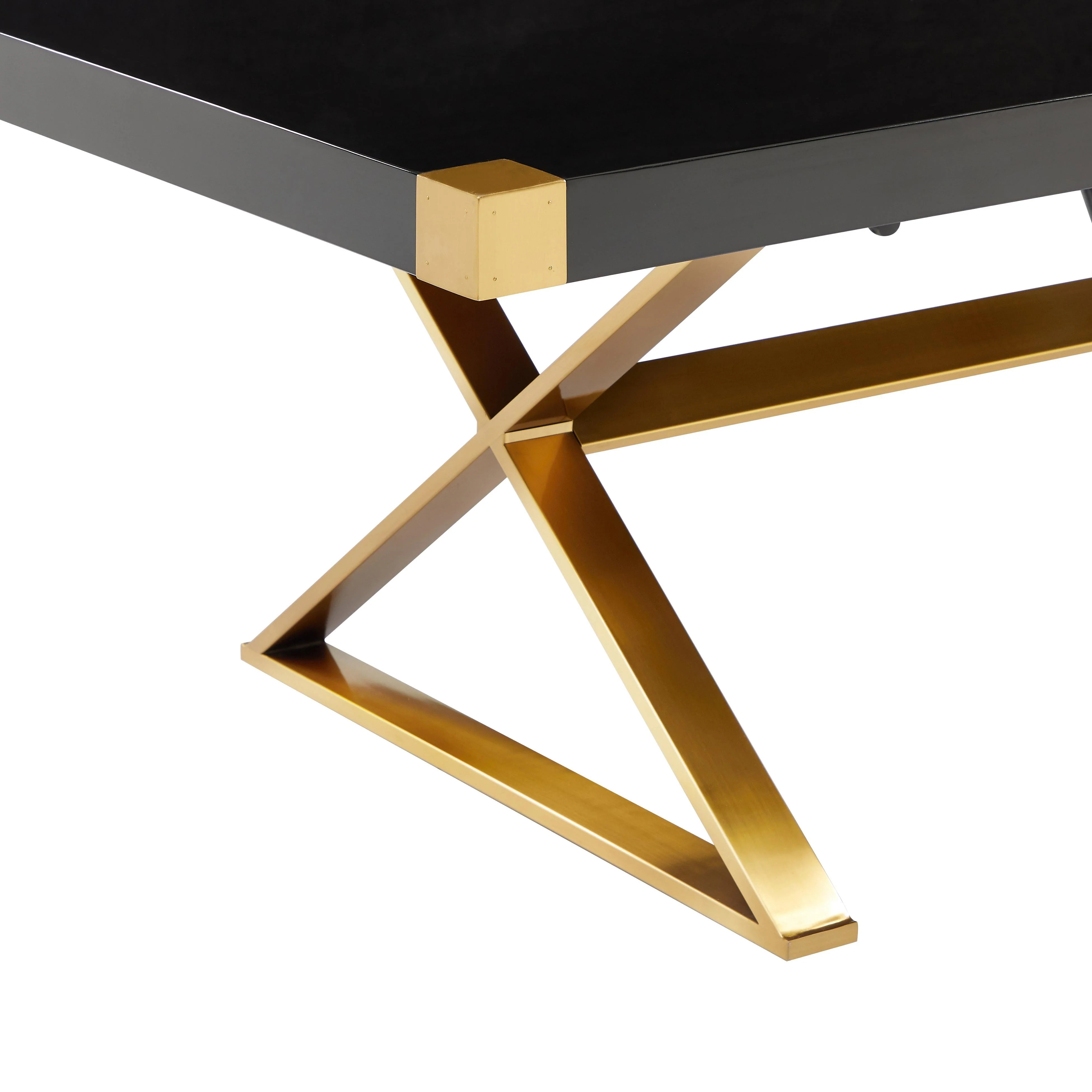 Adeline Lacquer 95" Rectangular Dining Table - Image 11
