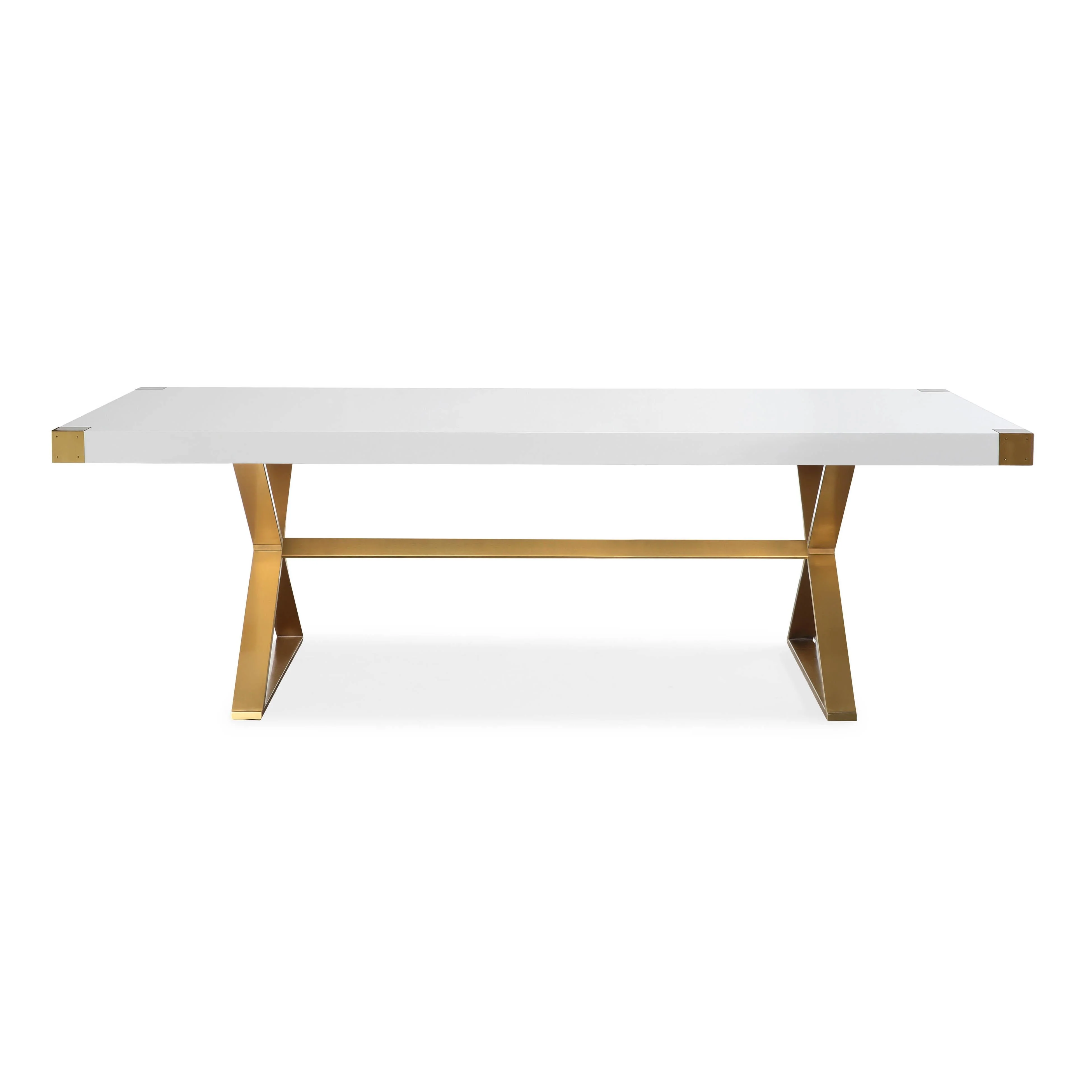 Adeline Lacquer 95" Rectangular Dining Table - Image 3