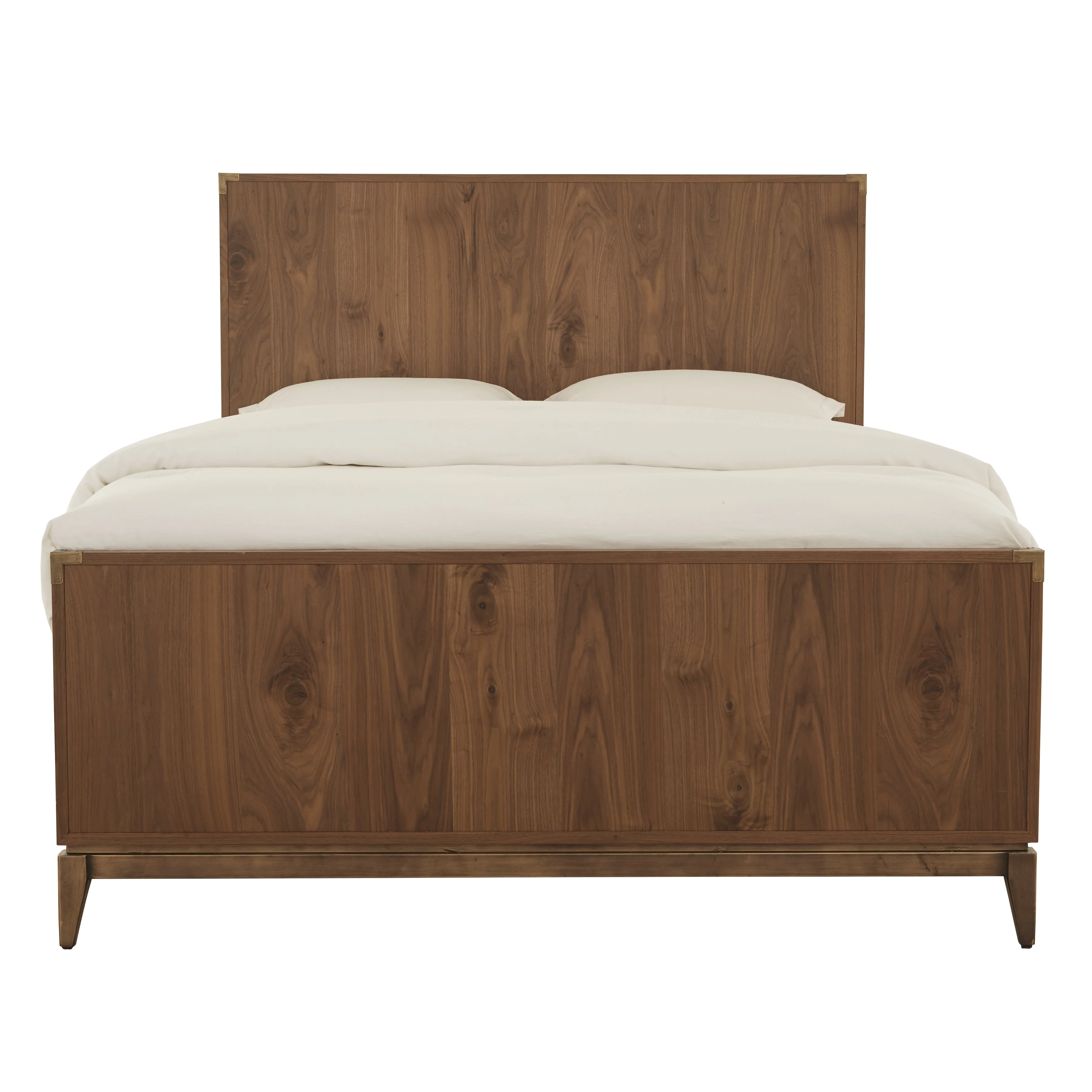 Adler Wood Eastern King Panel Bed in Natural Walnut - Image 6