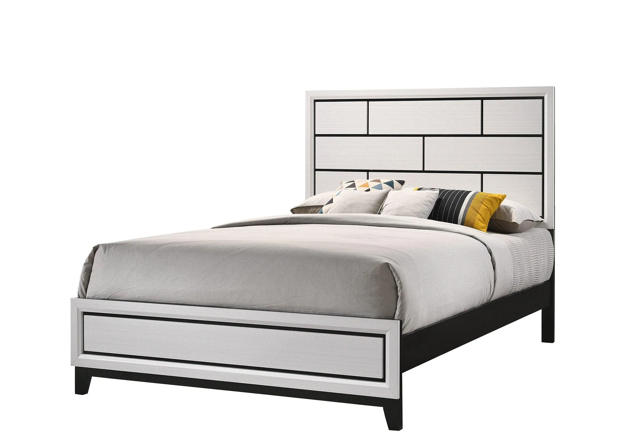 Akerson Chalk Panel Bedroom Set - Image 10