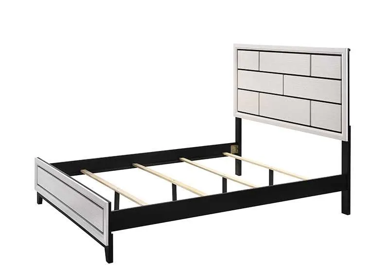 Akerson Chalk Panel Bedroom Set - Image 8