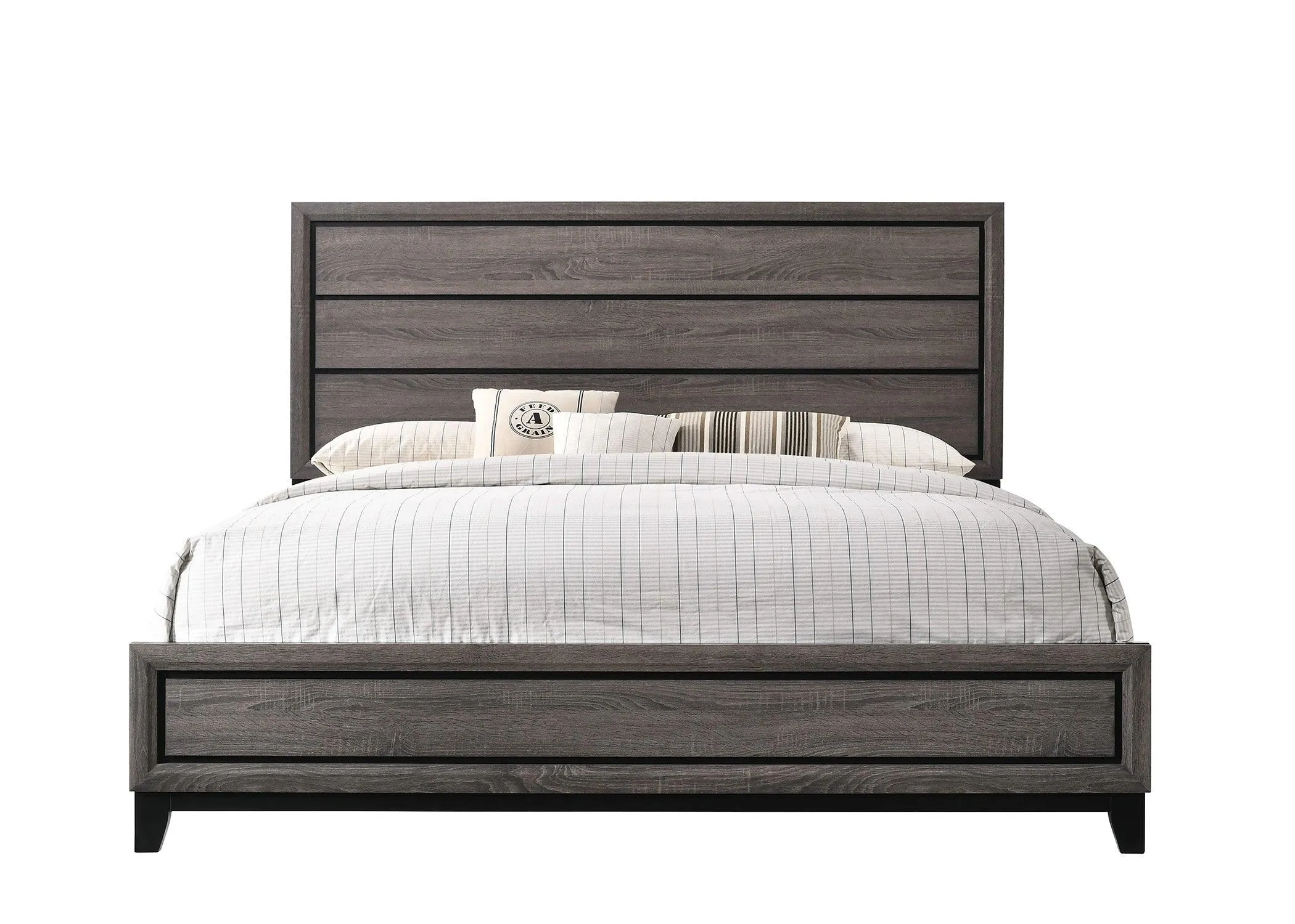 Akerson Gray Panel Bedroom Set - Image 13