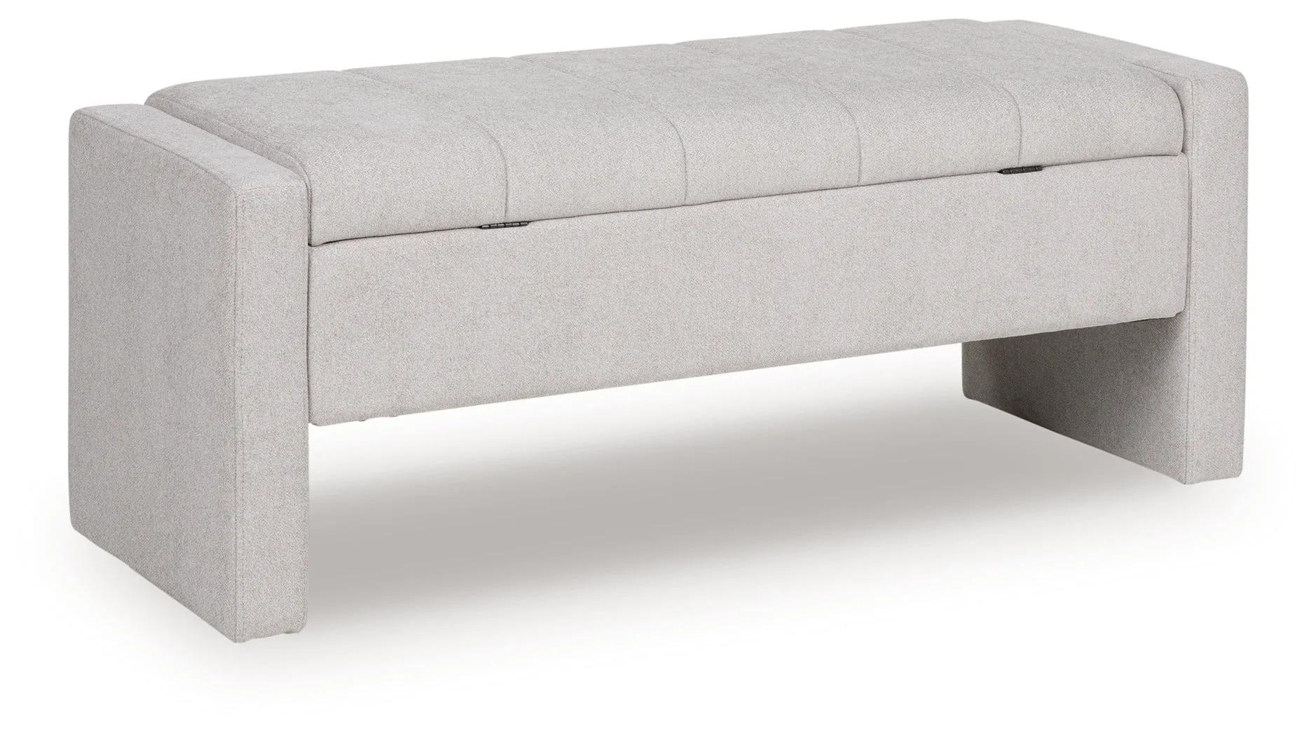 Akselman Gray Storage Bench - Image 4