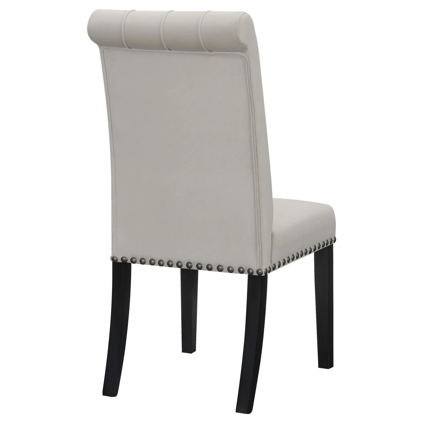 Alana Upholstered Tufted Side Chairs with Nailhead Trim, Set of 2 - Image 6
